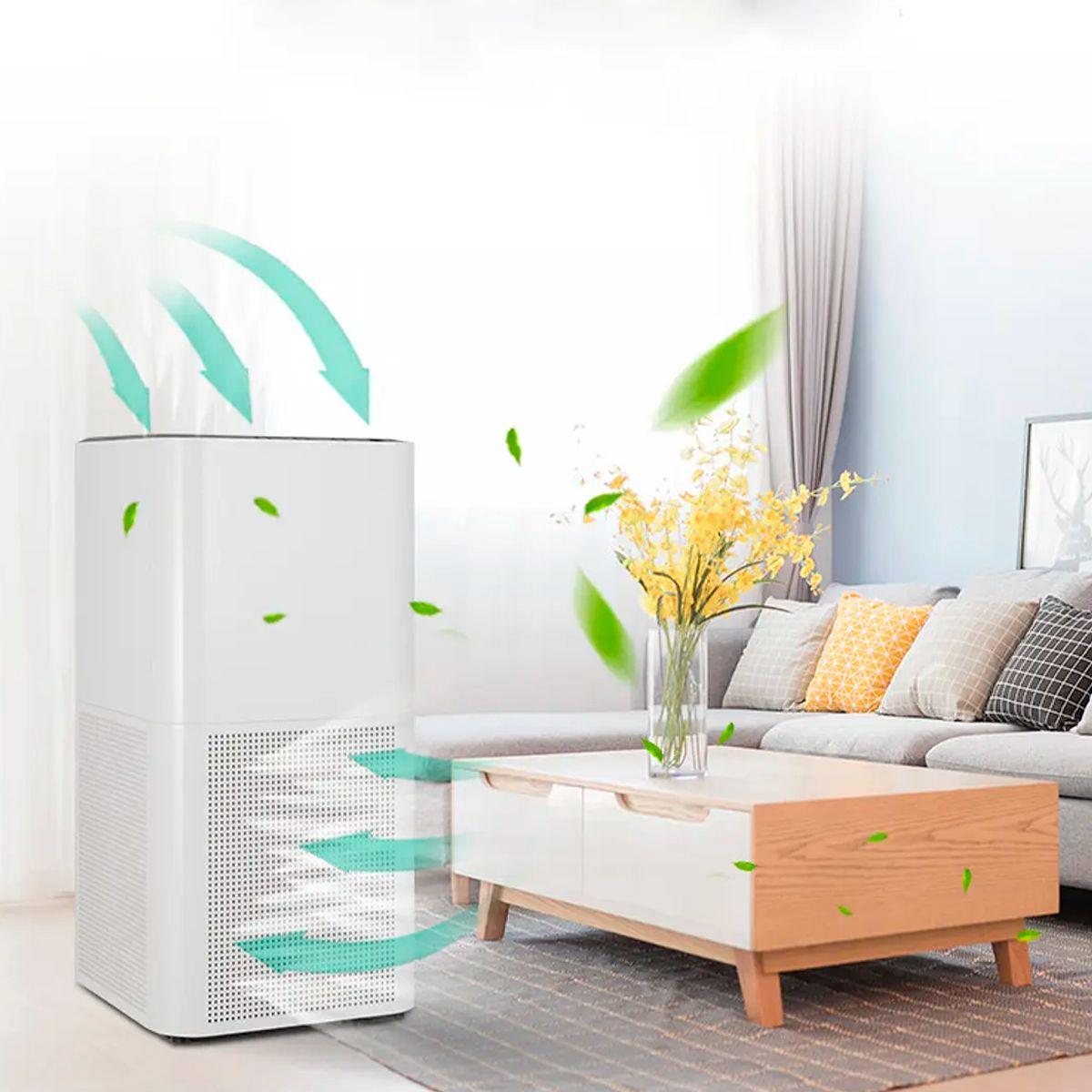 Purificador De Aire Con Filtro Hepa Y Repuesto Gratis-5