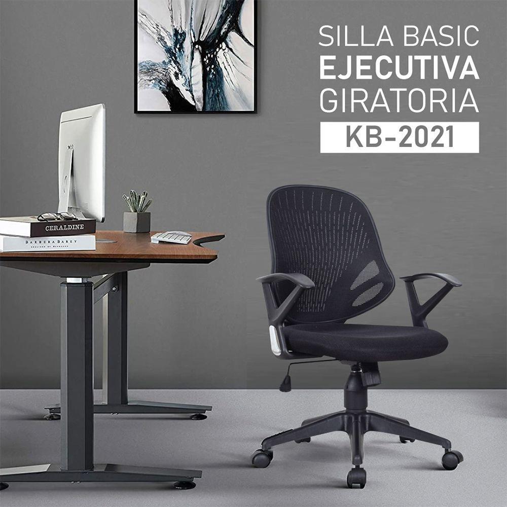 SILLA EJECUTIVA GIRATORIA PROFESIONAL NYLON-3