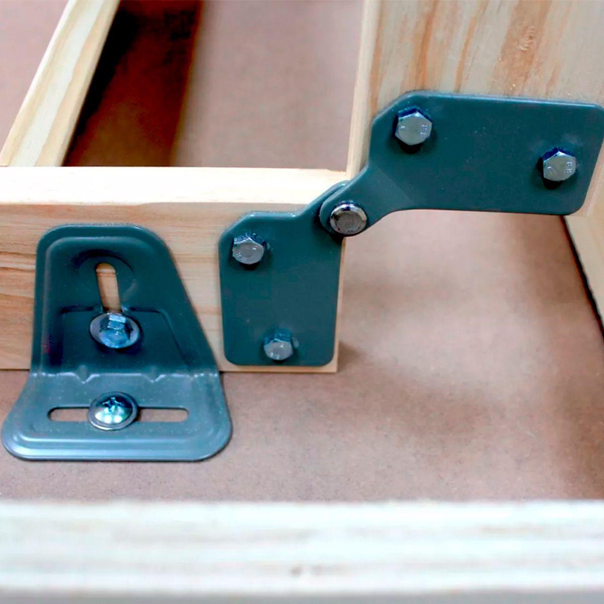 Escalera Escamoteable Ático Entretecho Madera 2.80m-2