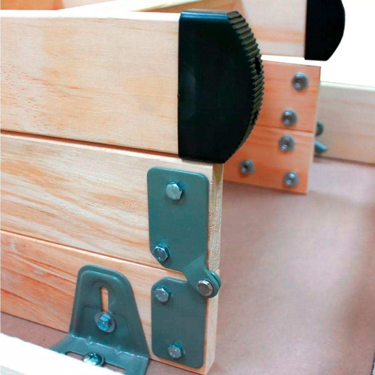 Escalera Escamoteable Ático Entretecho Madera 2.80m-5