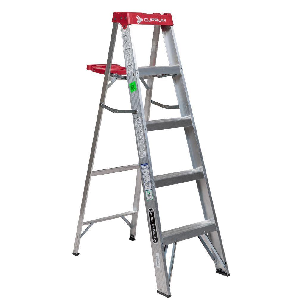 ESCALERA ALUMINIO TIJERA 1.52 M 5 PELDAÑOS CUPRUM-0