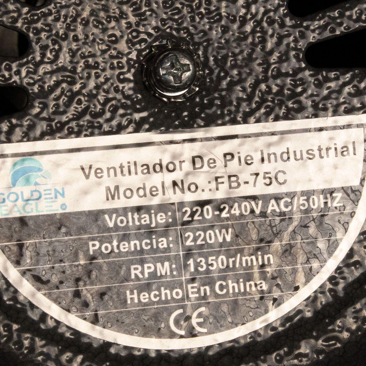 Ventilador Industrial de Muro 30” con Control Remoto-4