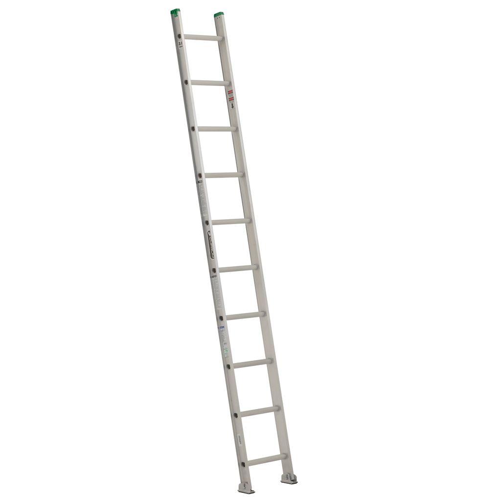 Escalera Recta de Aluminio Simple 3.05mts 10p CUPRUM-0