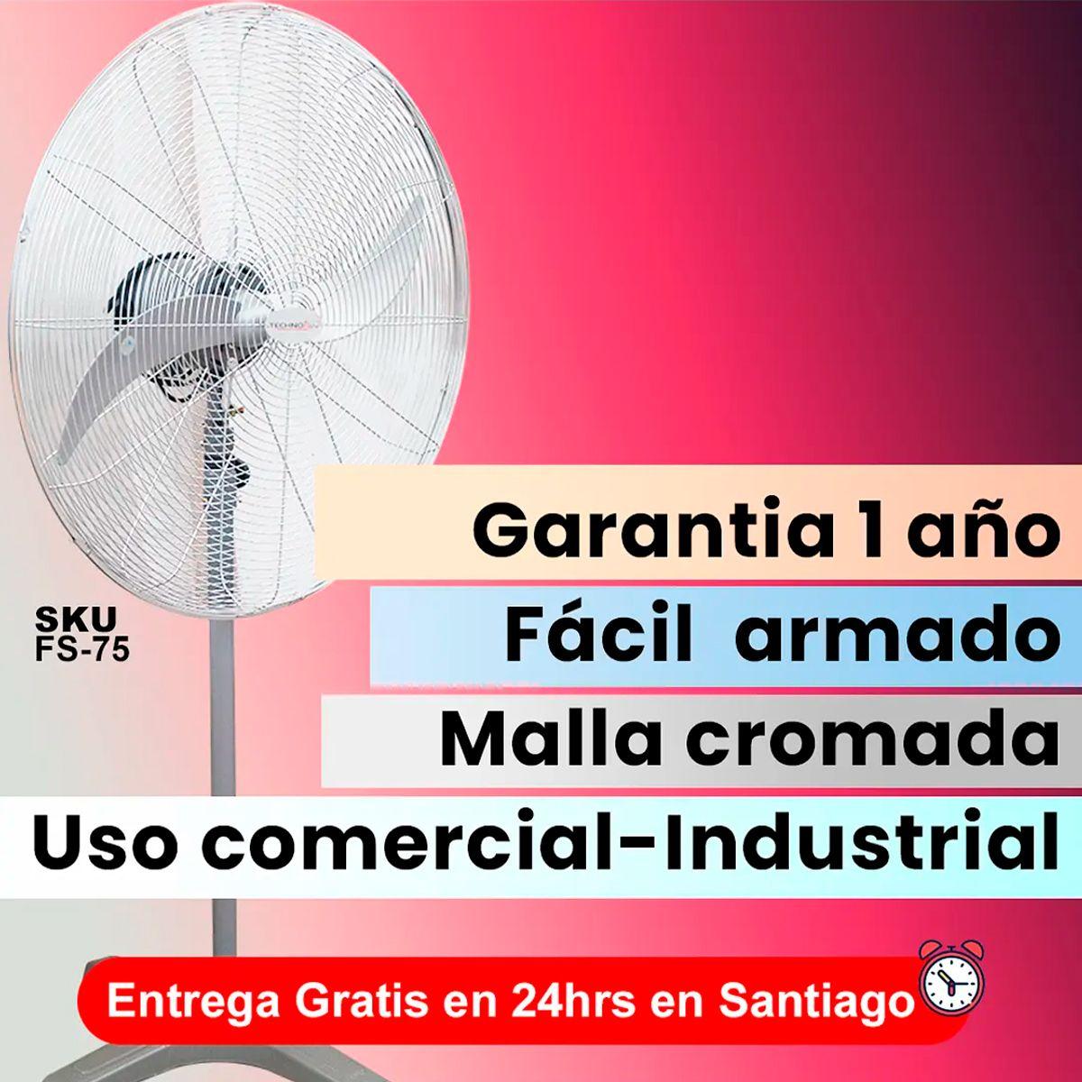 Ventilador Indiustrial De Pedestal 30"-4