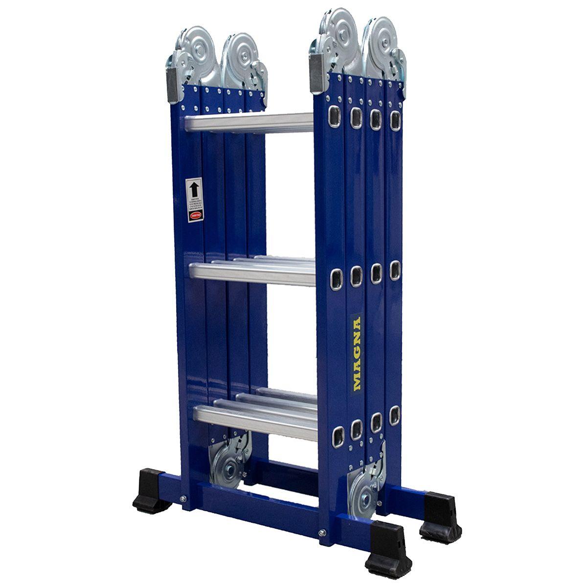 Escalera Multiproposito de Acero 12 Peldaños-3