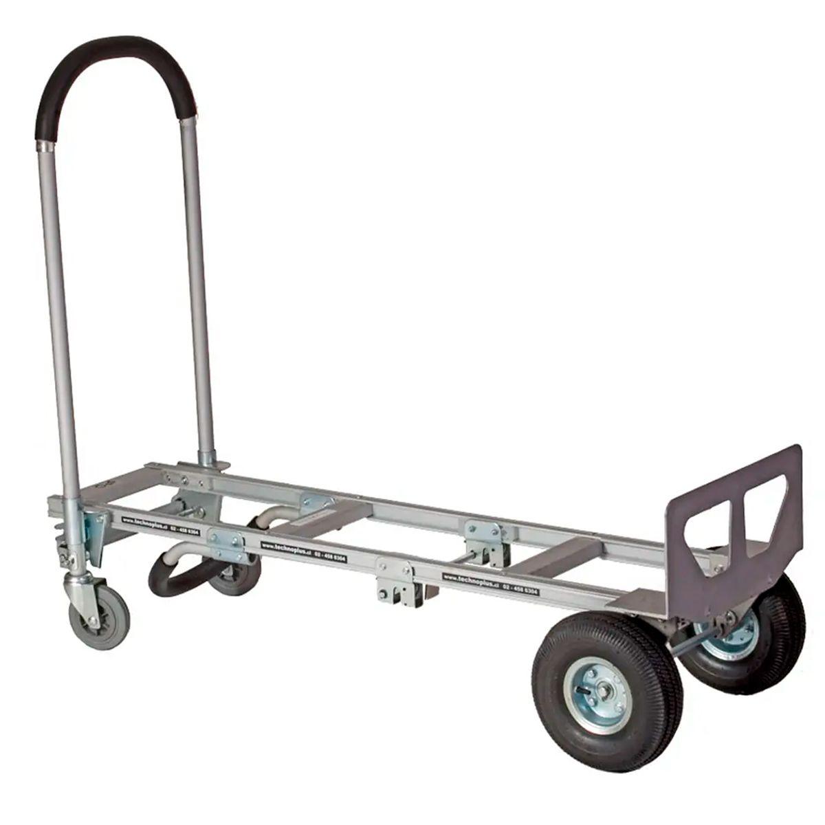 Carro de Carga Aluminio Dual Largo 250kg-2