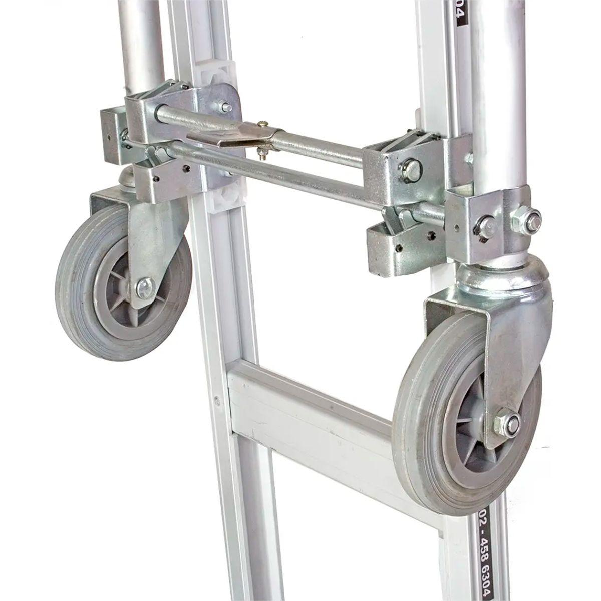 Carro de Carga Aluminio Dual Largo 250kg-3