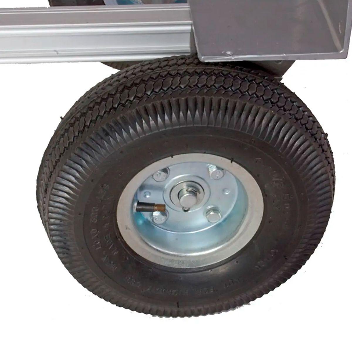 Carro de Carga Aluminio Dual Largo 250kg-4
