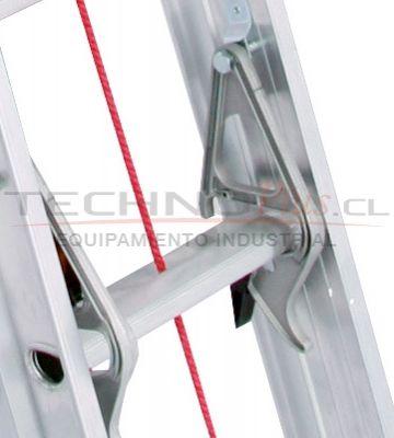 Escalera de Aluminio Tlescopica 24P CUPRUM-3