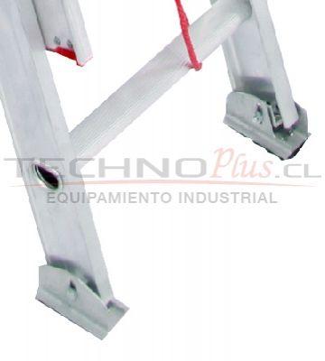 Escalera de Aluminio Tlescopica 24P CUPRUM-4