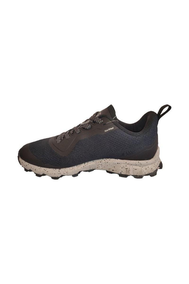 Zapatilla Dynamic Trail Running Norwest Negra/Blanco-1