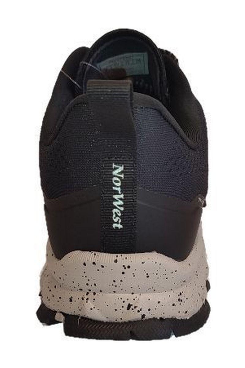 Zapatilla Dynamic Trail Running Norwest Negra/Blanco-4
