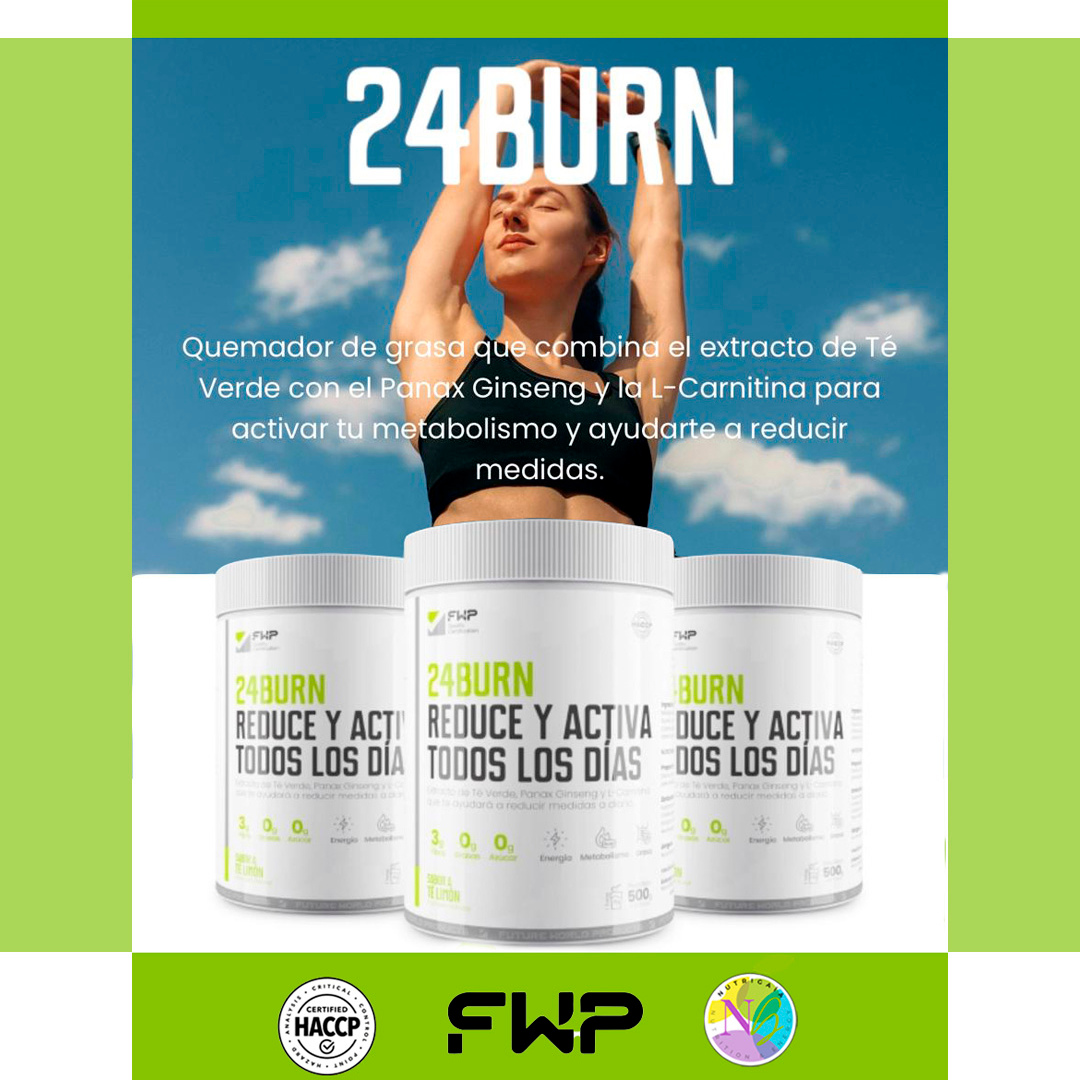 Pack 2u 24BURN  Suplemento Alimenticio FWP -3