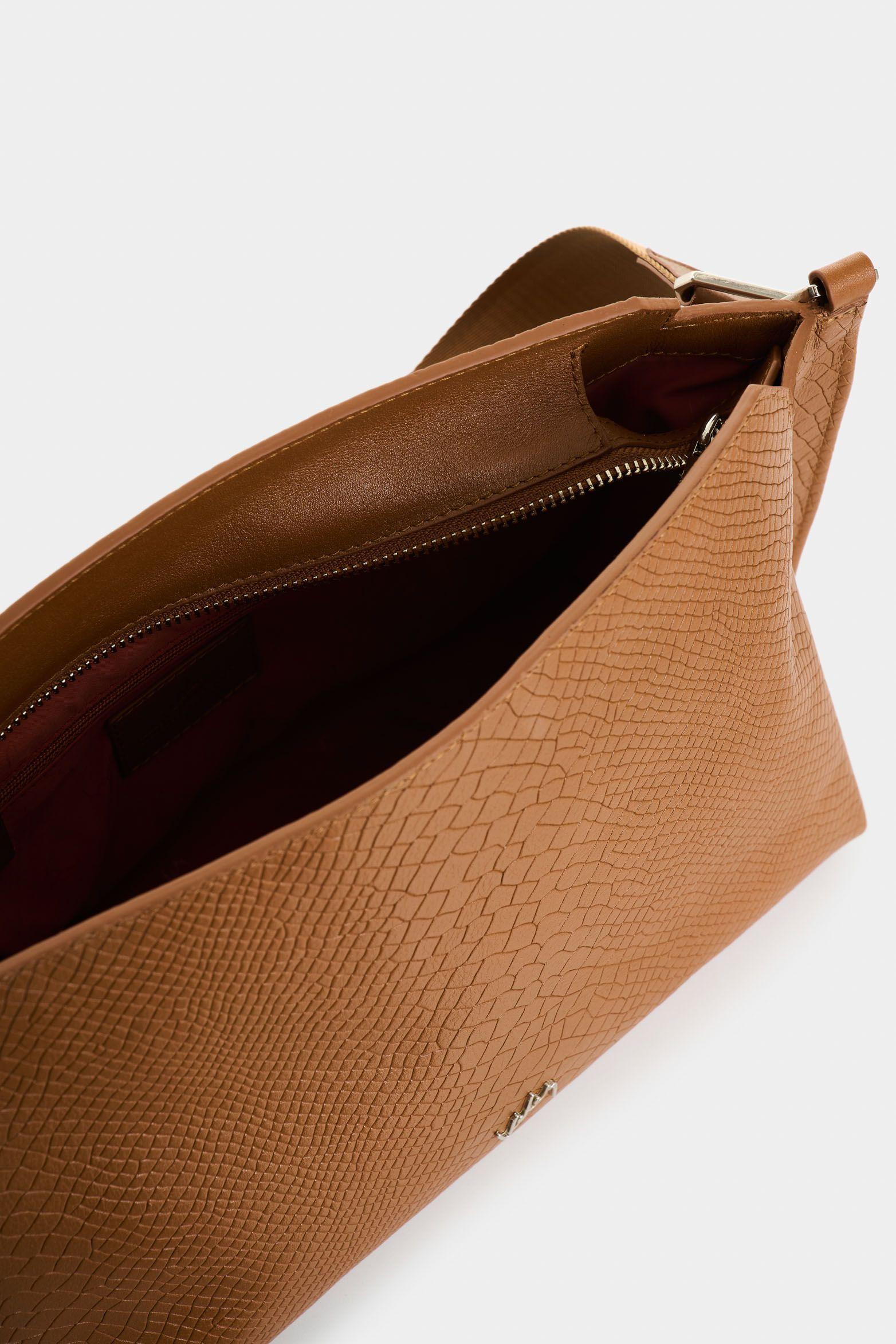 Vélez Bowling De Cuero Grabado Para Mujer Kavala Miel-4