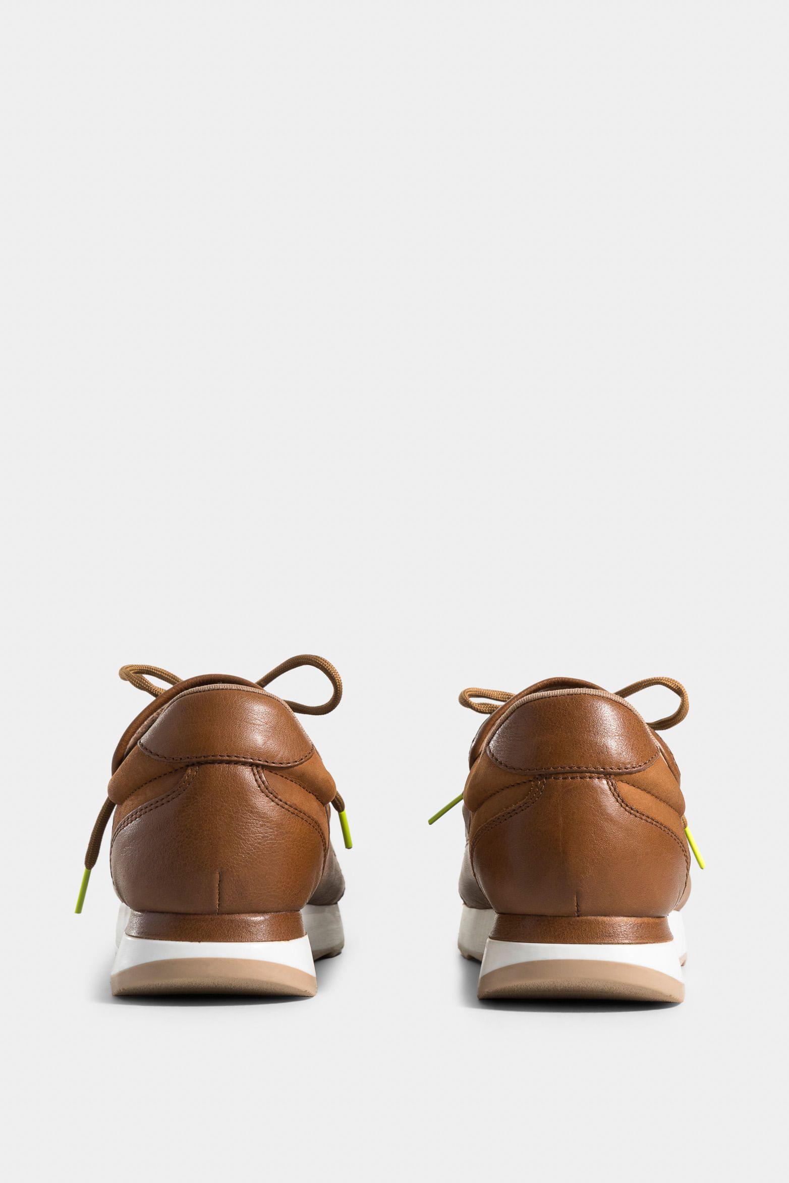 Vélez Zapatos Cordón Napoles 2.0 Cuero Mujer Miel-2