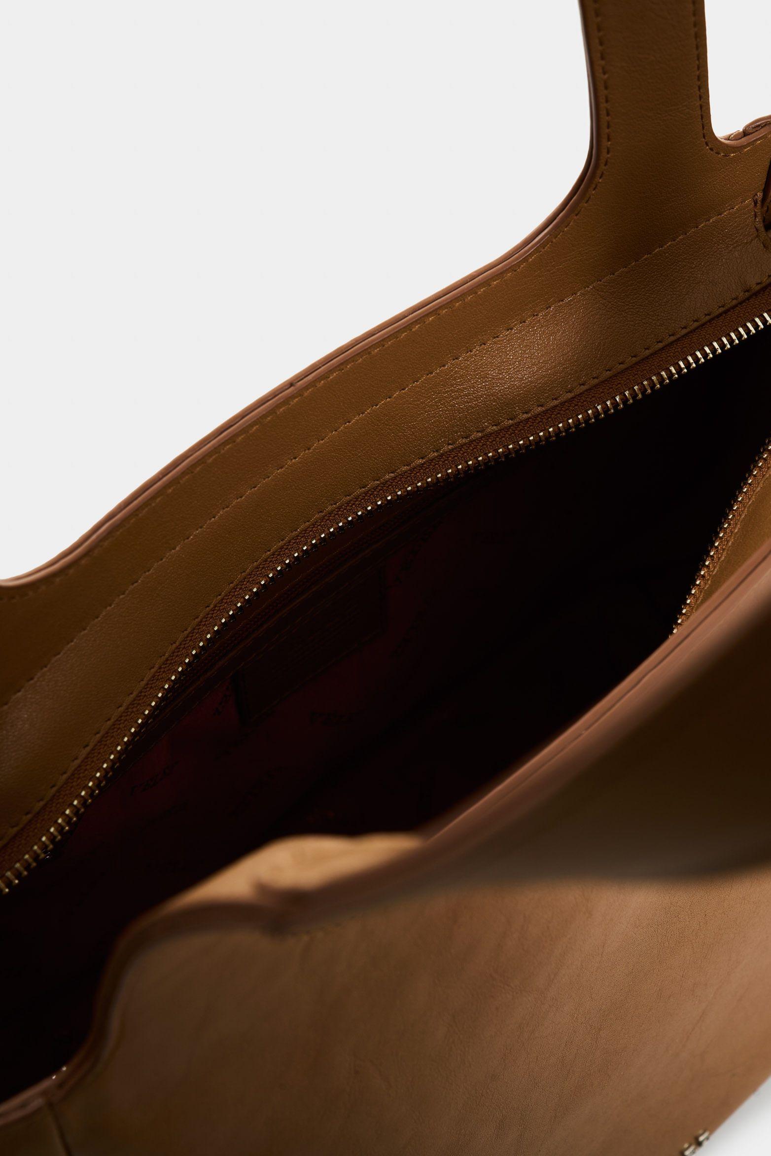 Vélez Shopping De Cuero  Mujer Ailana Miel-4