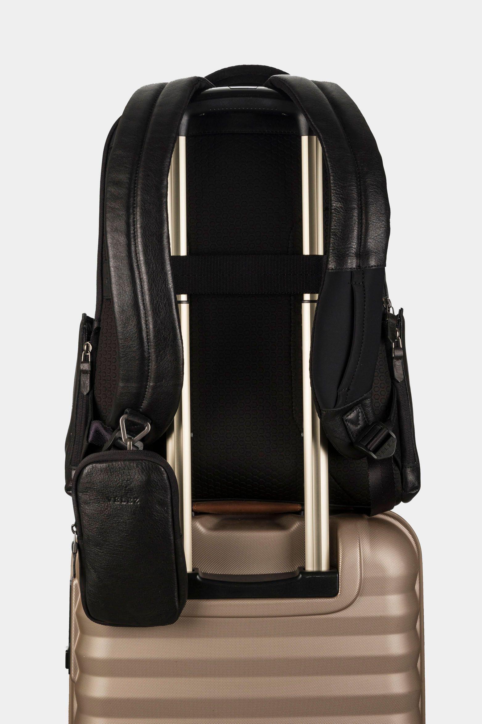Vélez Morral Casual Monet Cuero Hombre Multifuncional Negro-4