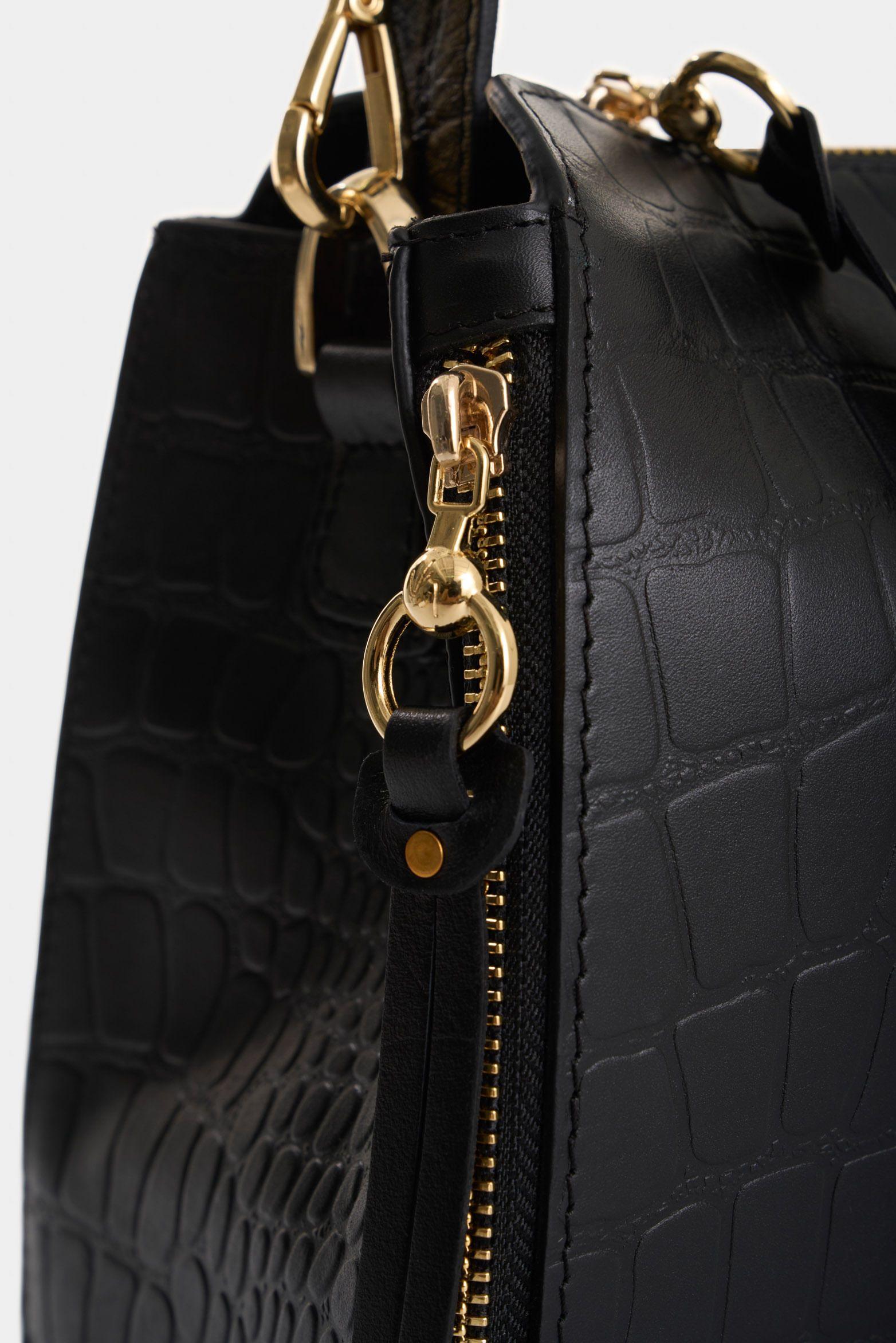 Vélez Morral Libertad 2.0 De Cuero Para Mujer Grabado Negro-3