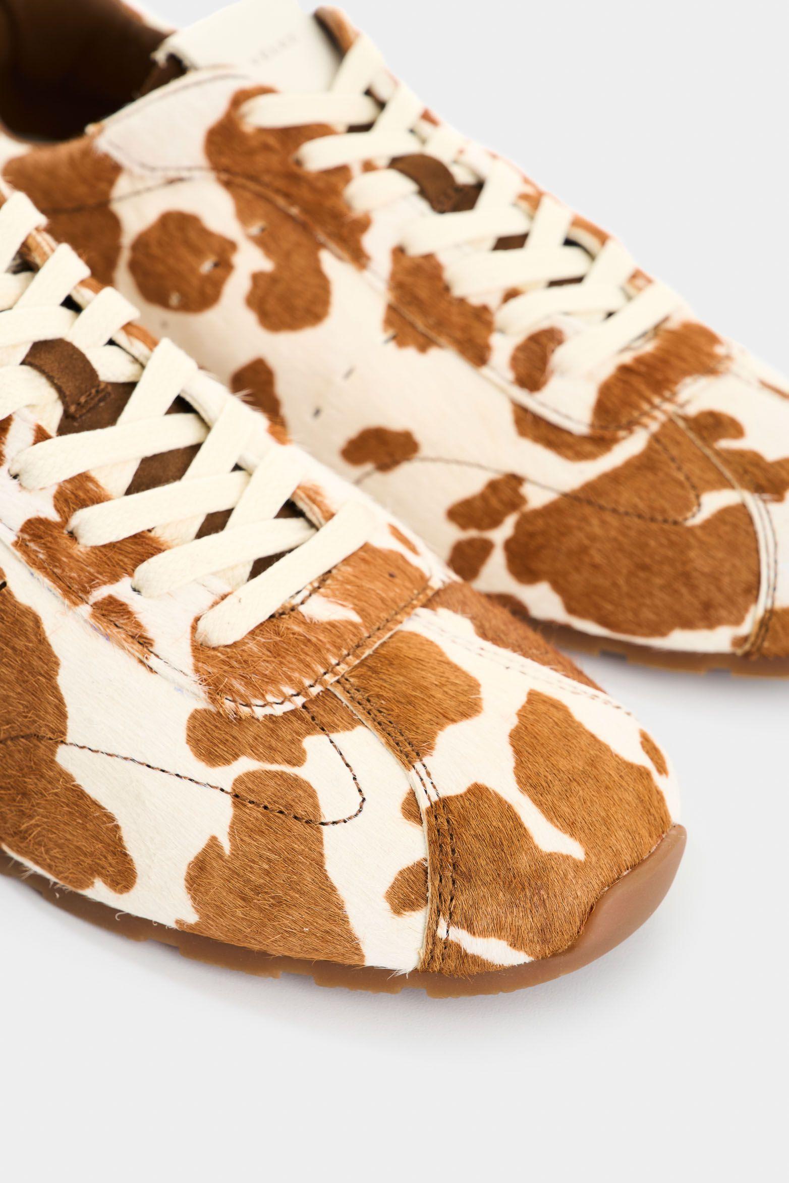 Vélez Tenis De Cuero Pelo Para Mujer Savanna Miel-4