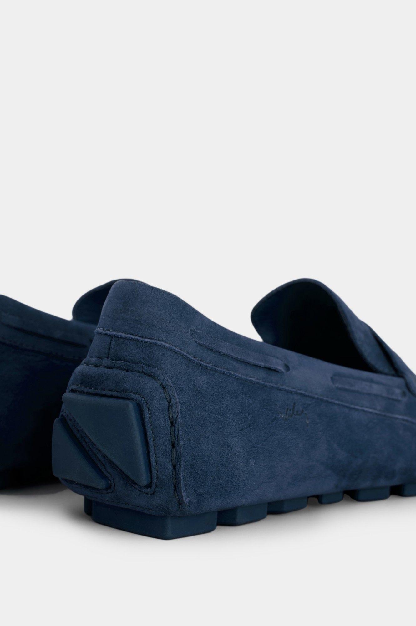 Vélez Mocasín Boston 3 De Cuero Hombre Casual Azul Oscuro-4