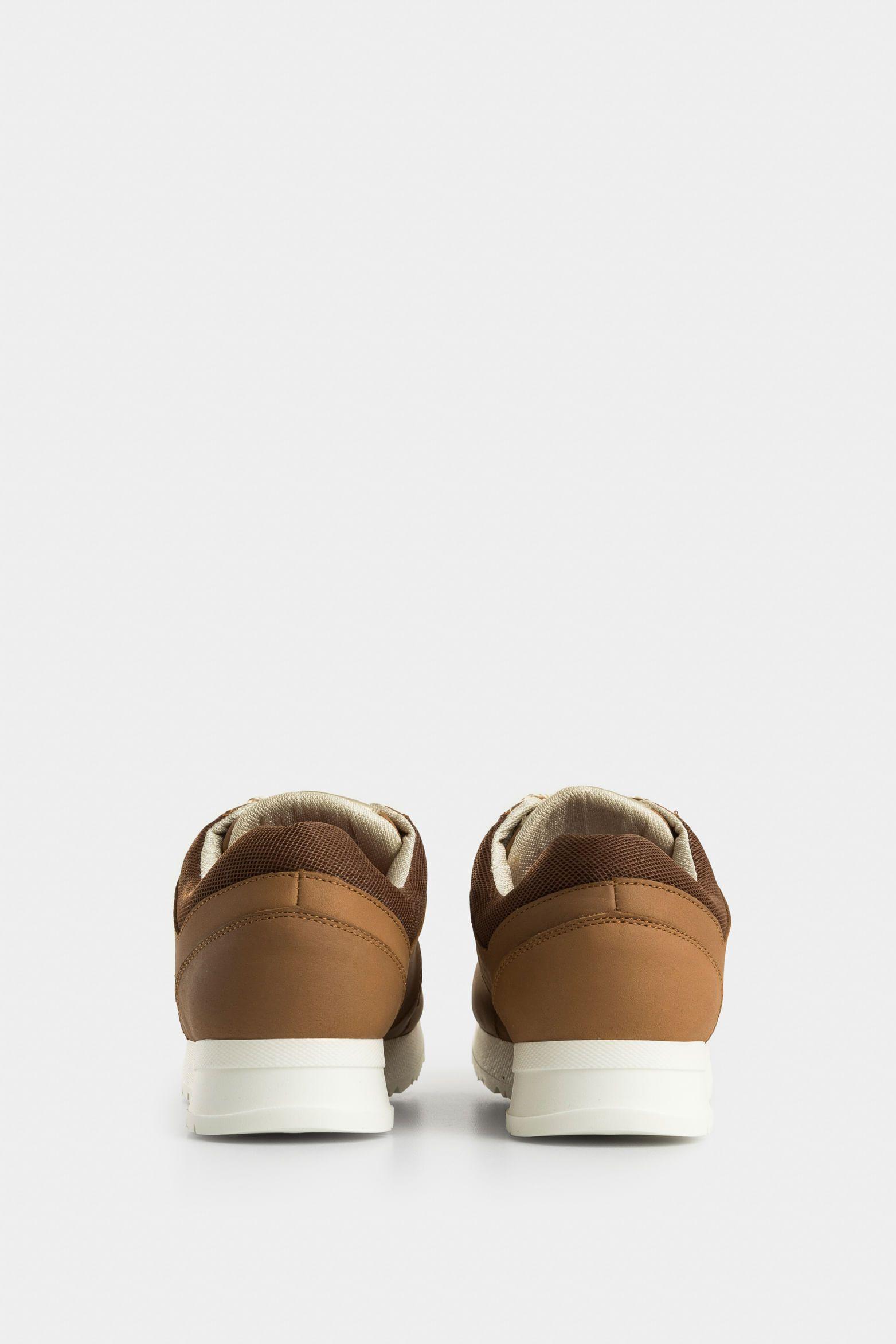 Vélez Zapatillas Deportivos Tropical Cuero Para Mujer Miel-2