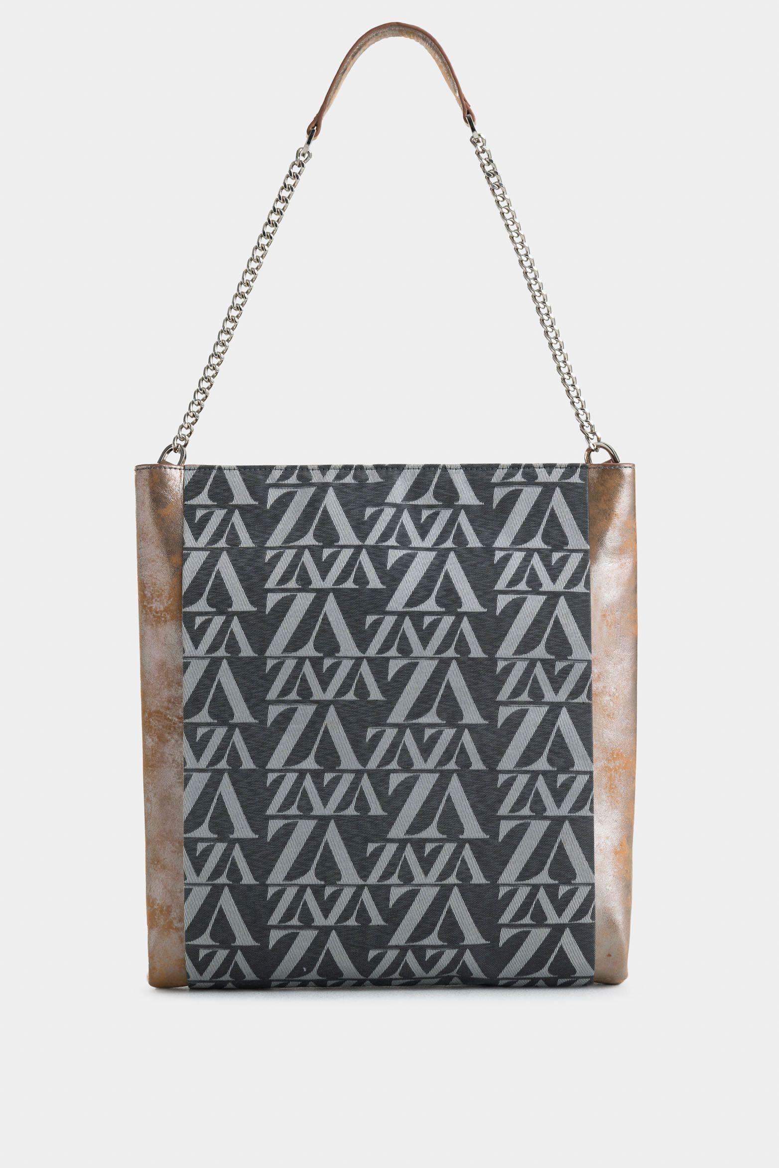 Shopping glyceria de cuero folia y lona para mujer monogram plata-2