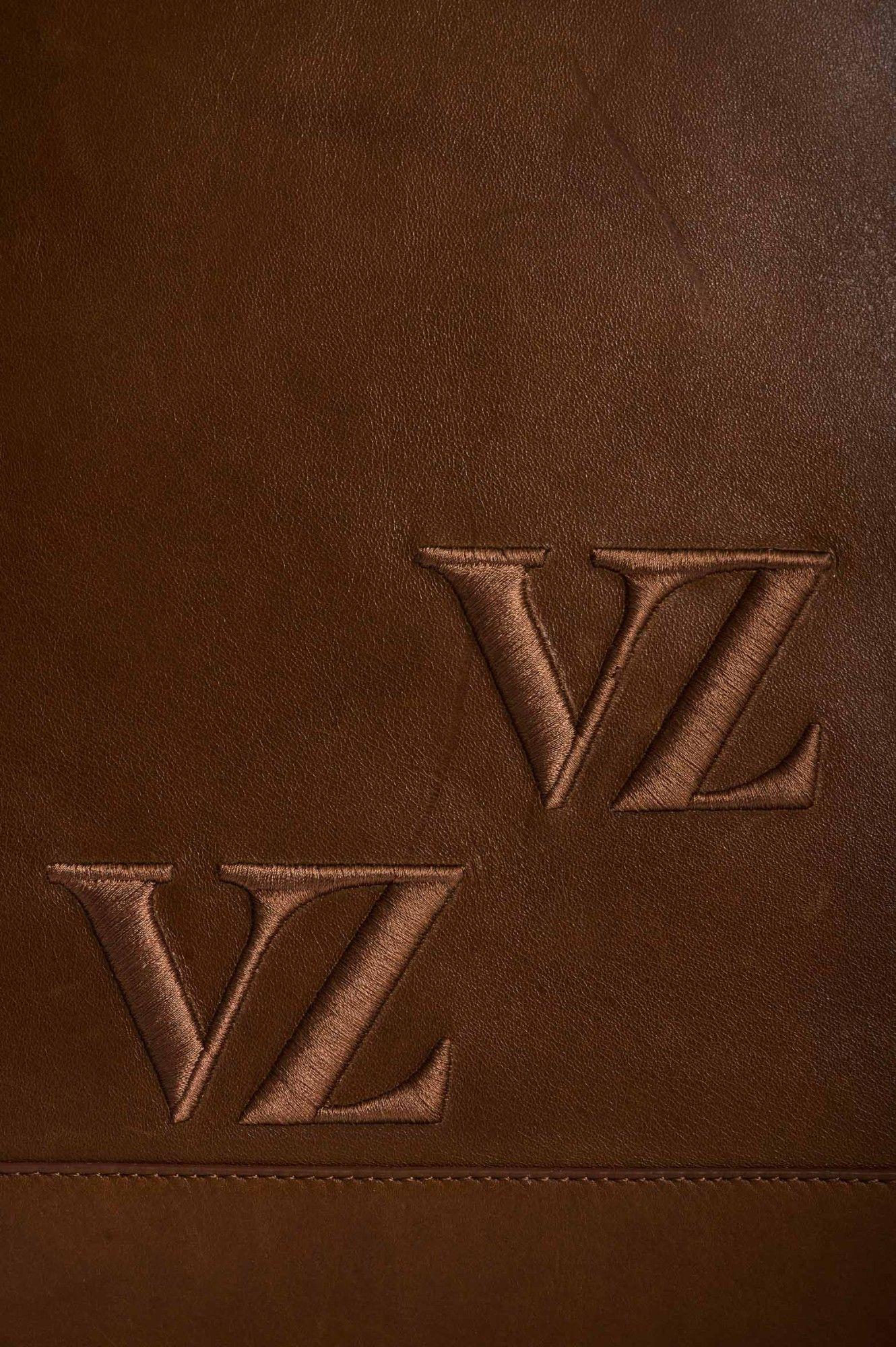 Vélez Mochila Cuero Hombre Ocean Monogram Miel-3