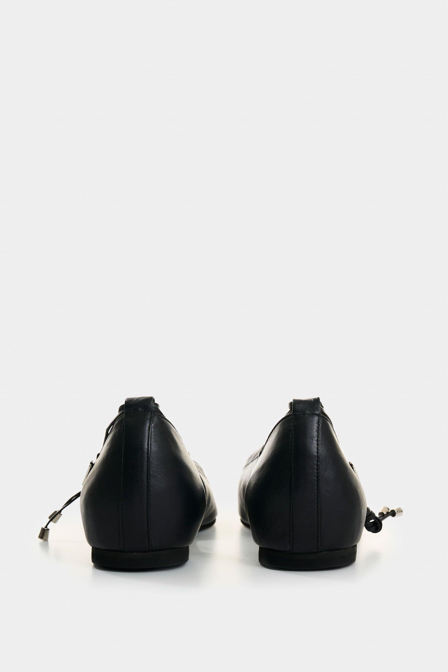 Vélez Ballerina De Cuero  Mujer Moon Negro-2