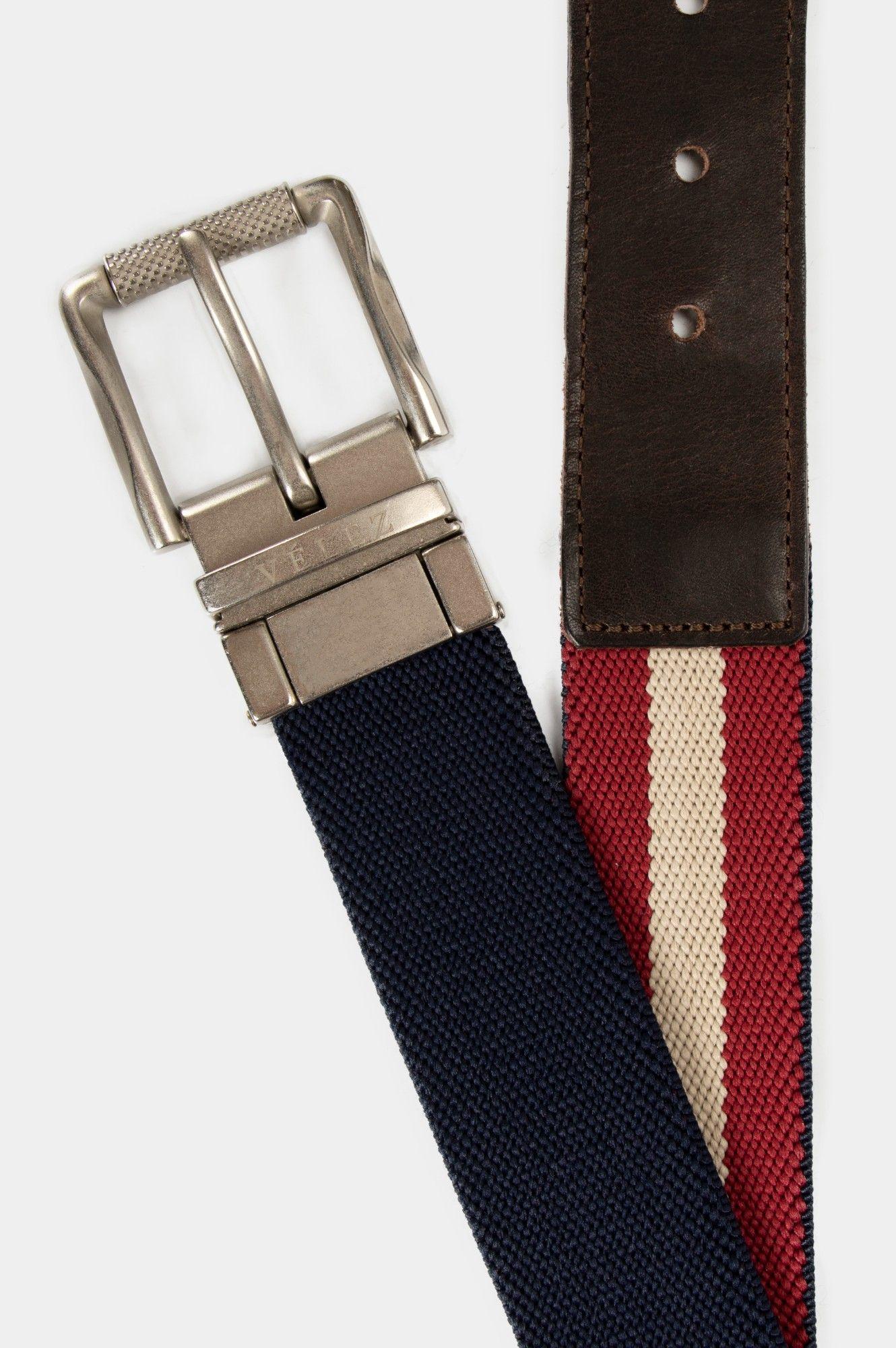 Vélez Cinturón Doble Faz Reata Hombre Maqui Azul Oscuro-5