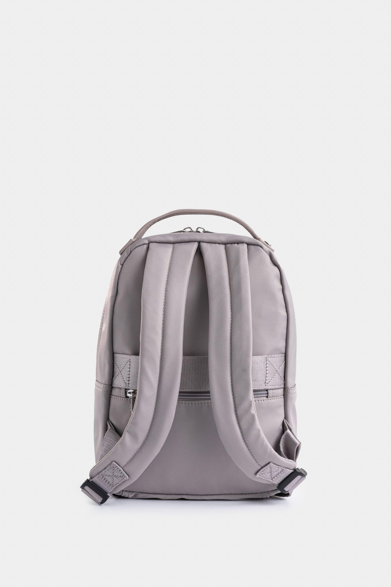 Vélez Morral Púrpura Pequeño Lona Mujer Manija Cuero Gris-2