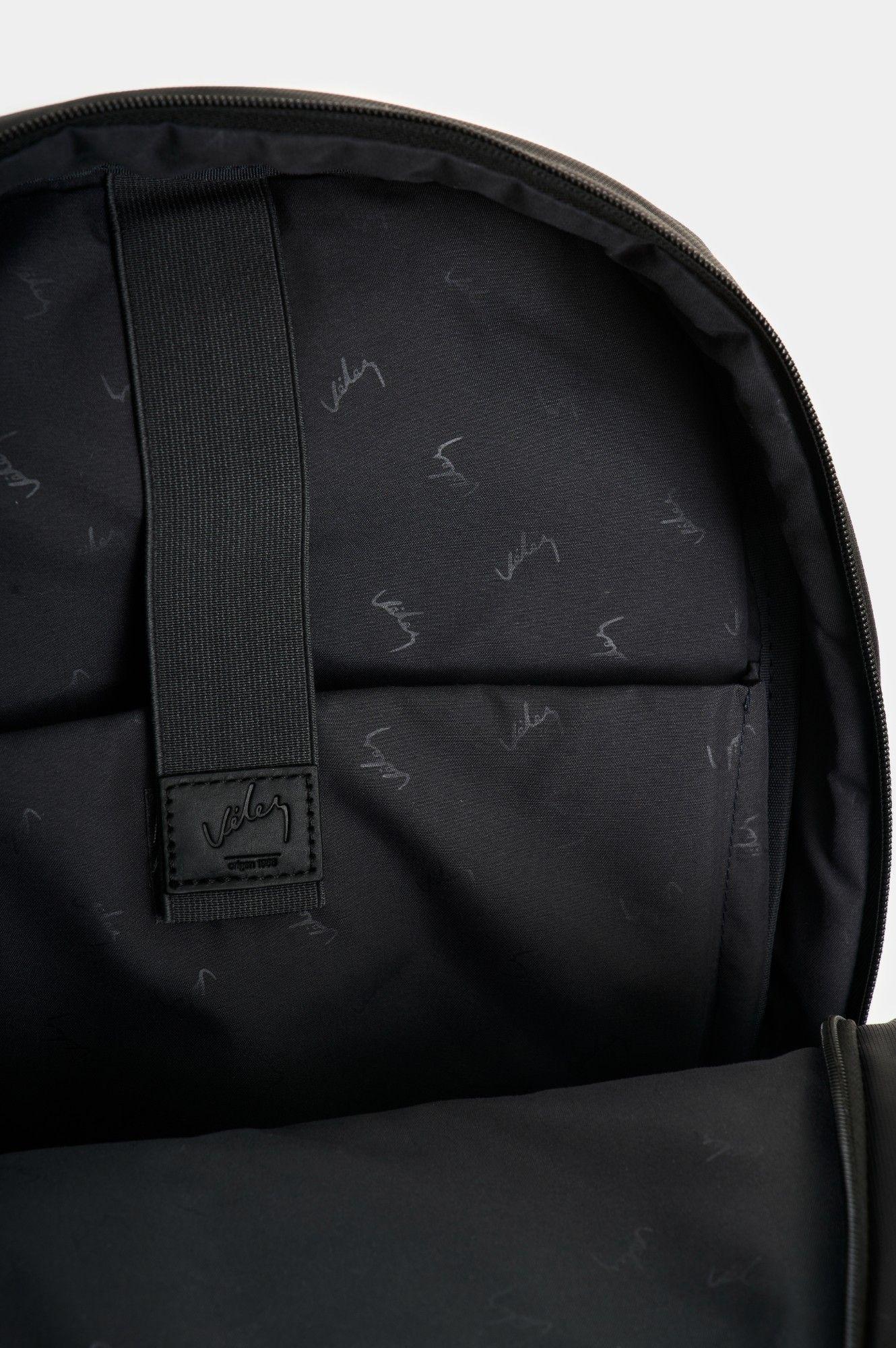 Vélez Mochila En Lona Hombre Teramo Negro-4