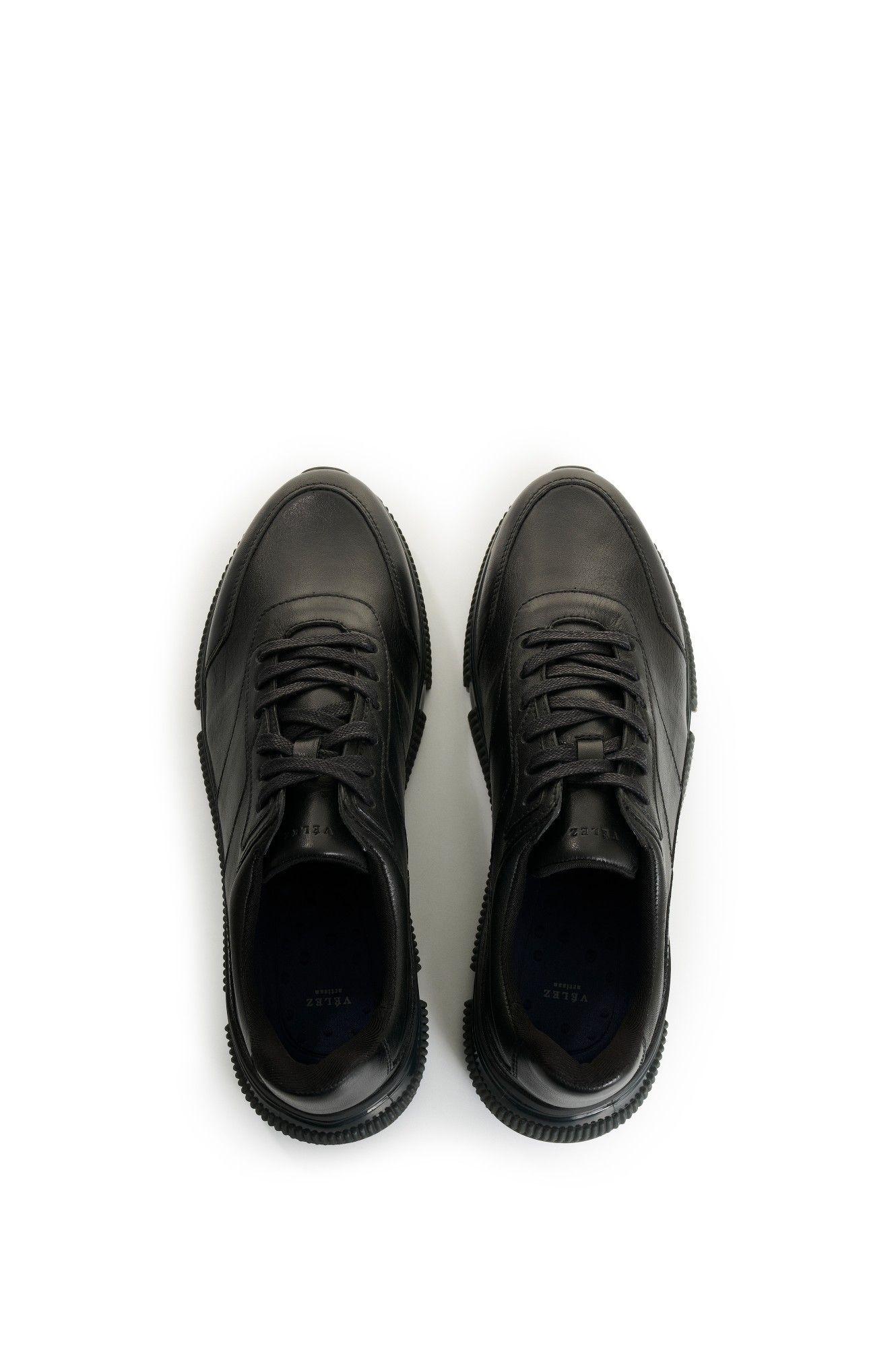 Vélez Zapatilla Tenis Bikal Cuero Hombre Silueta Casual Negro-3