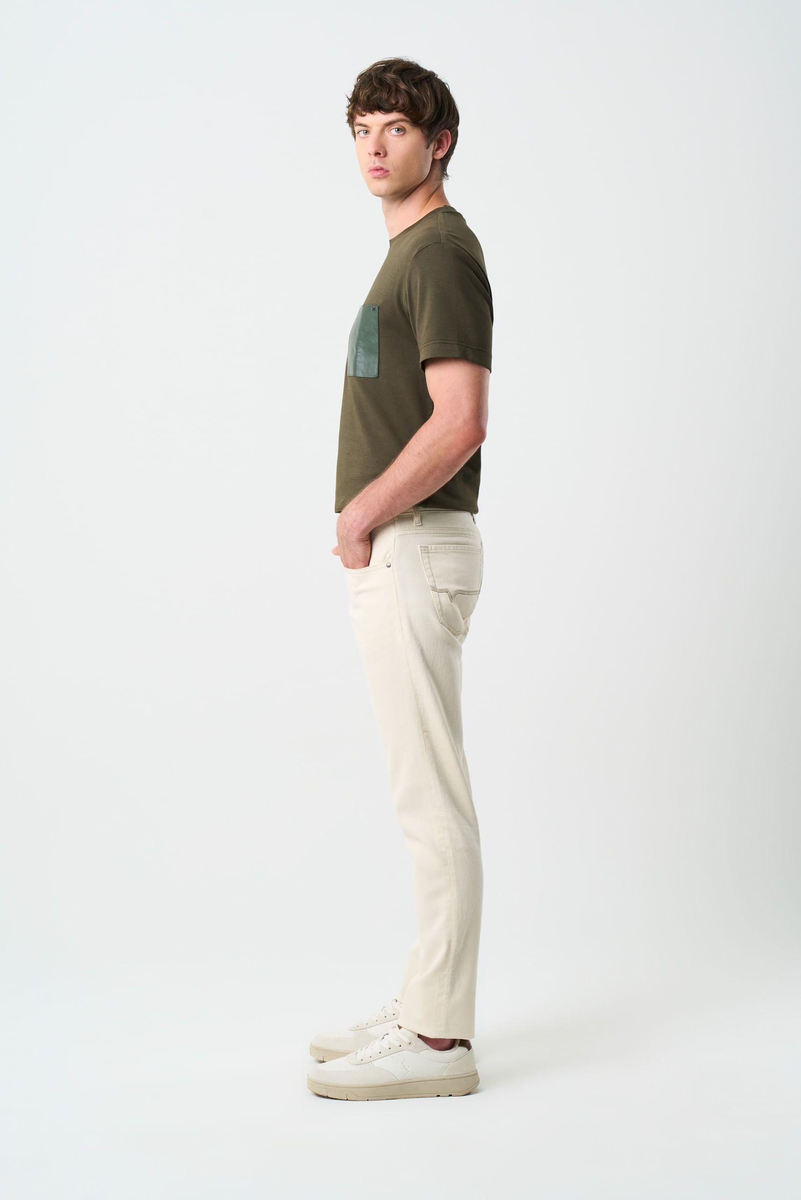 Vélez Jean Bota Recta Encerado  Hombre Astra Crema-1