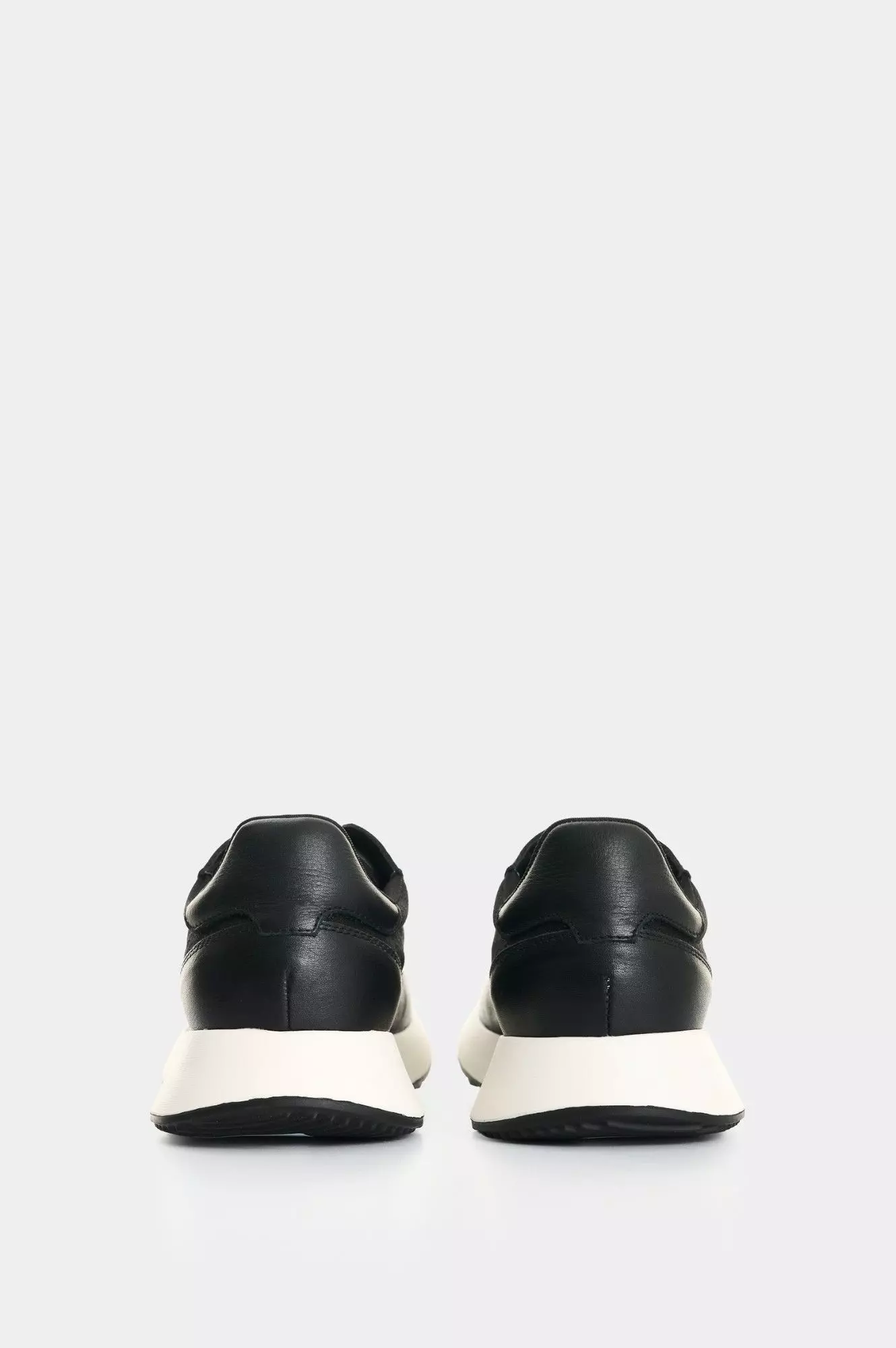 Vélez Zapatilla Tenis Cuero Y Lona Mujer Ocaso 2 Negro-2