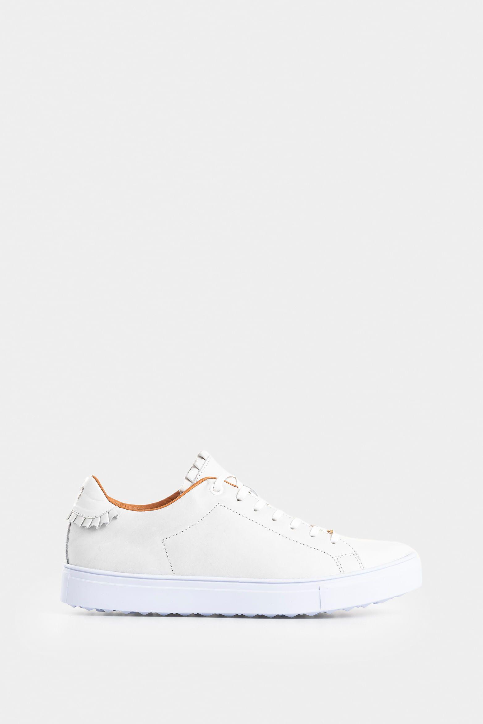 Zapatillas deportivas oda de cuero para mujer personalización Blanco-0