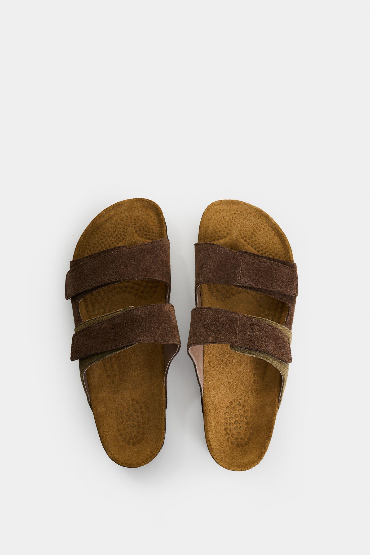 Vélez Sandalia De Cuero Para Hombre Ocean Arena-3