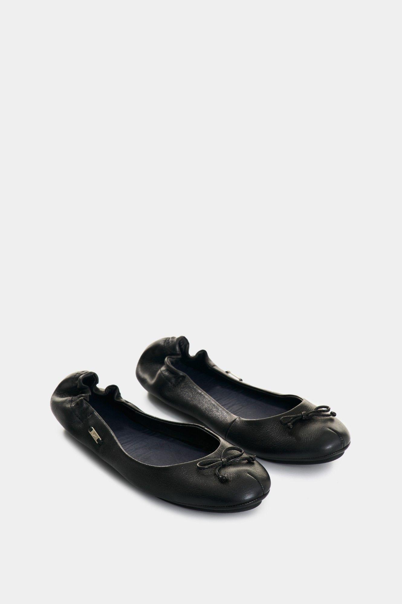 Vélez Baleta De Cuero Para Mujer Orión Negro-1