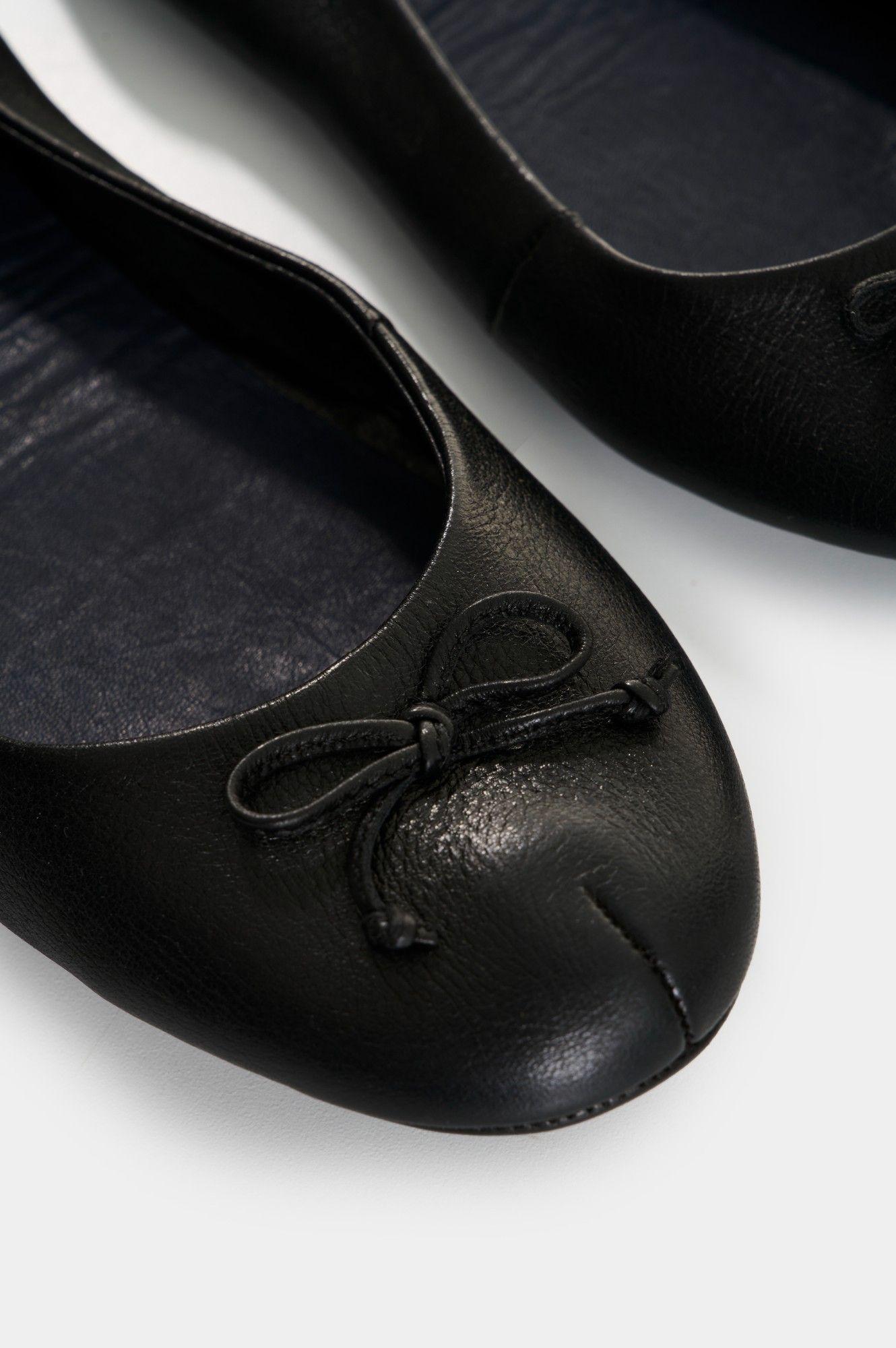 Vélez Baleta De Cuero Para Mujer Orión Negro-4