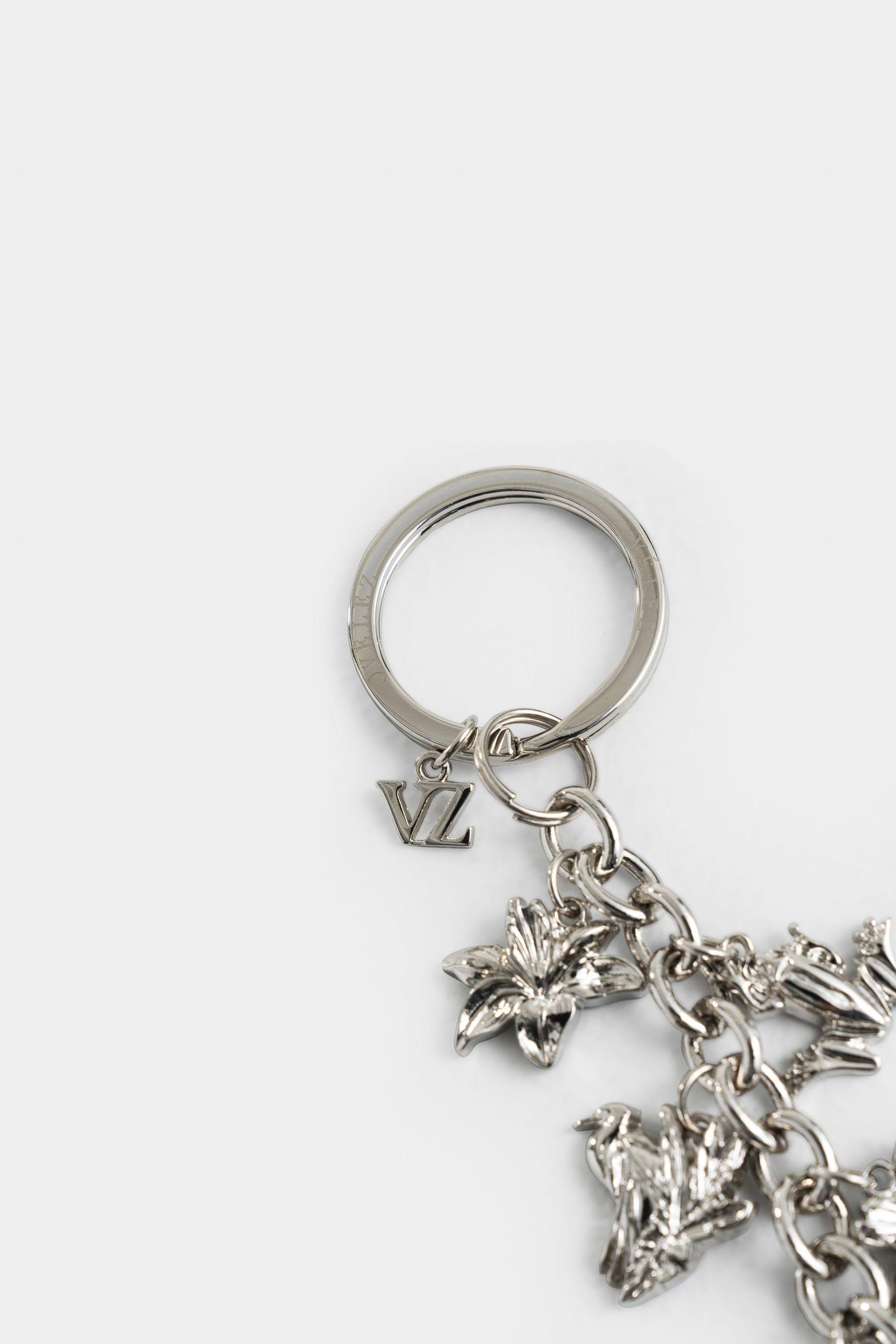 Llavero charms zamak para mujer cadena decorativa Plata-2