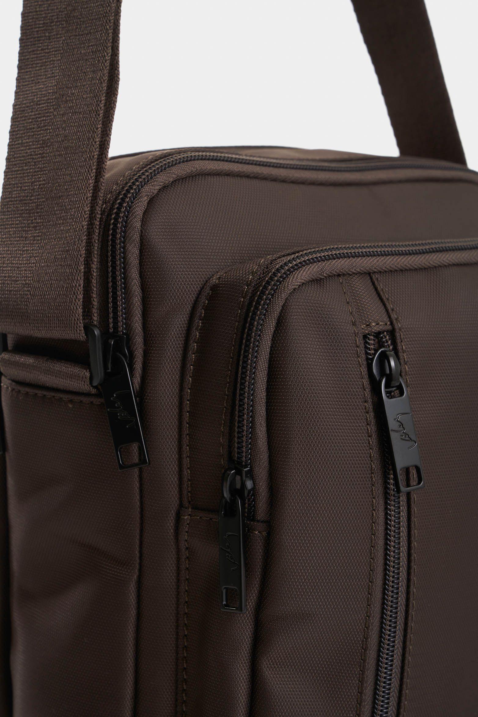 Vélez Manos Libres Sora En Lona Para Hombre Funcional Cafe-3