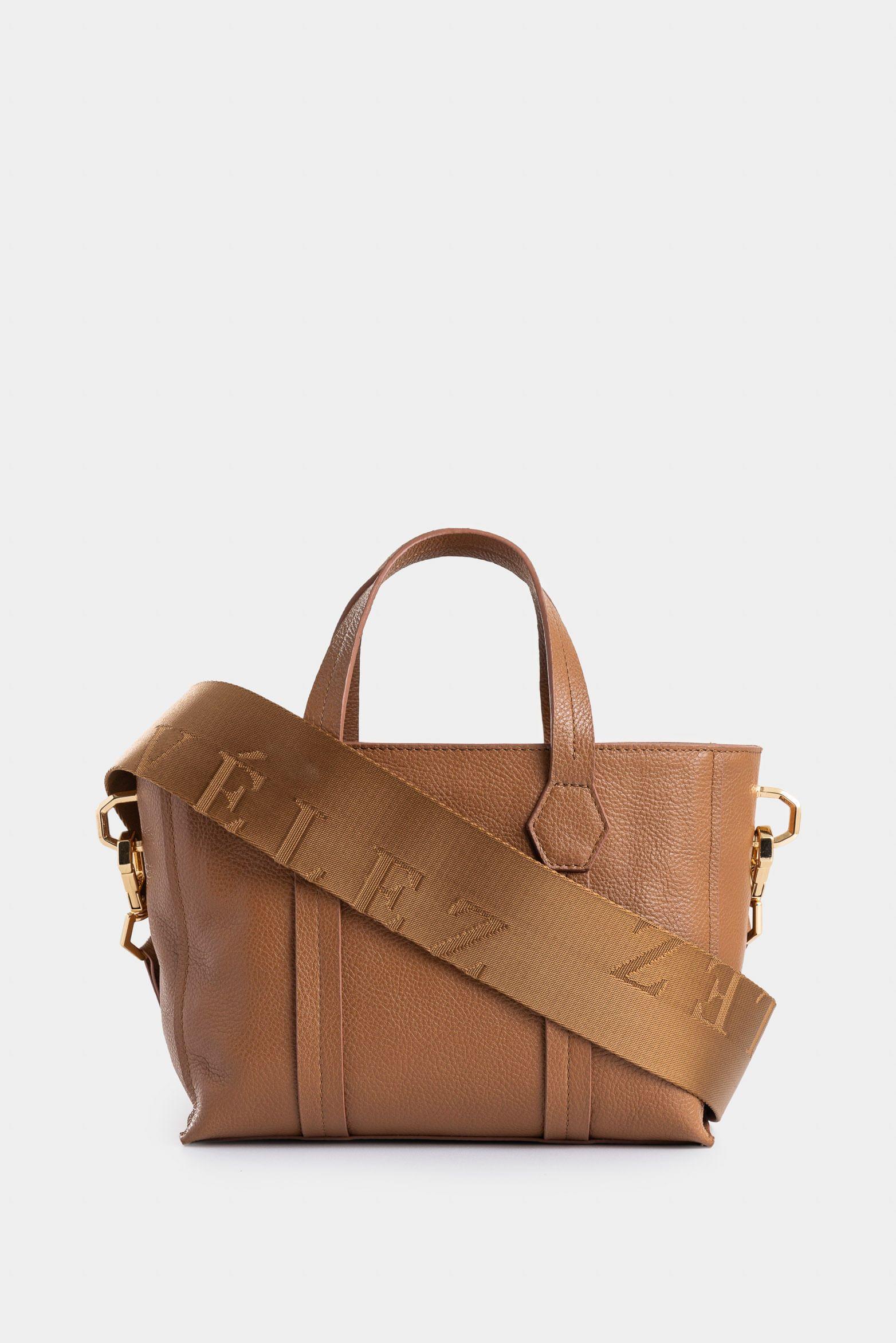 Vélez Manos Libres Nectaria Cuero Mujer Detalle Trenza Miel-2