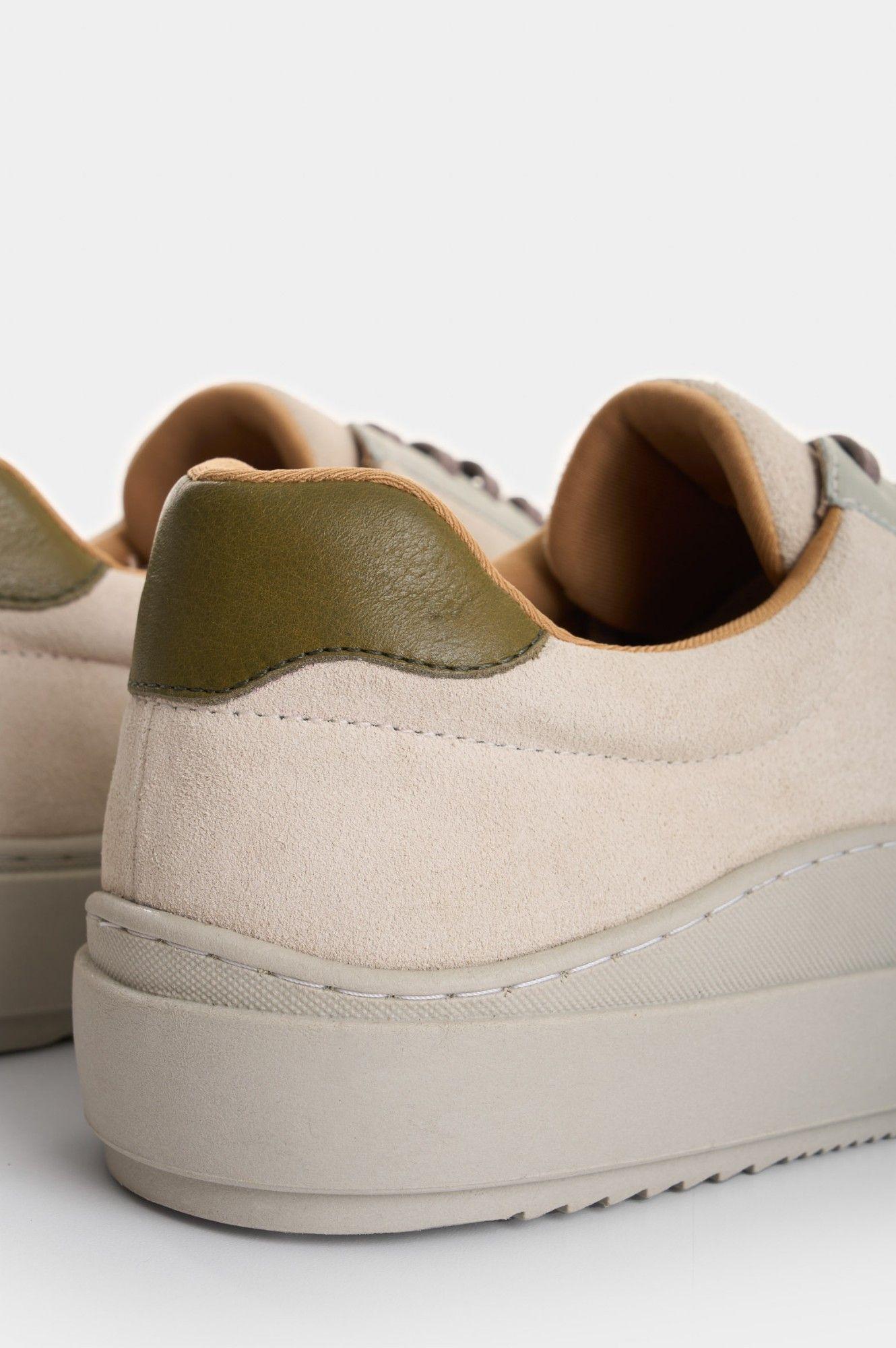 Vélez Zapatilla Tenis Clima Cuero Hombre  Escribiente Blanco-4