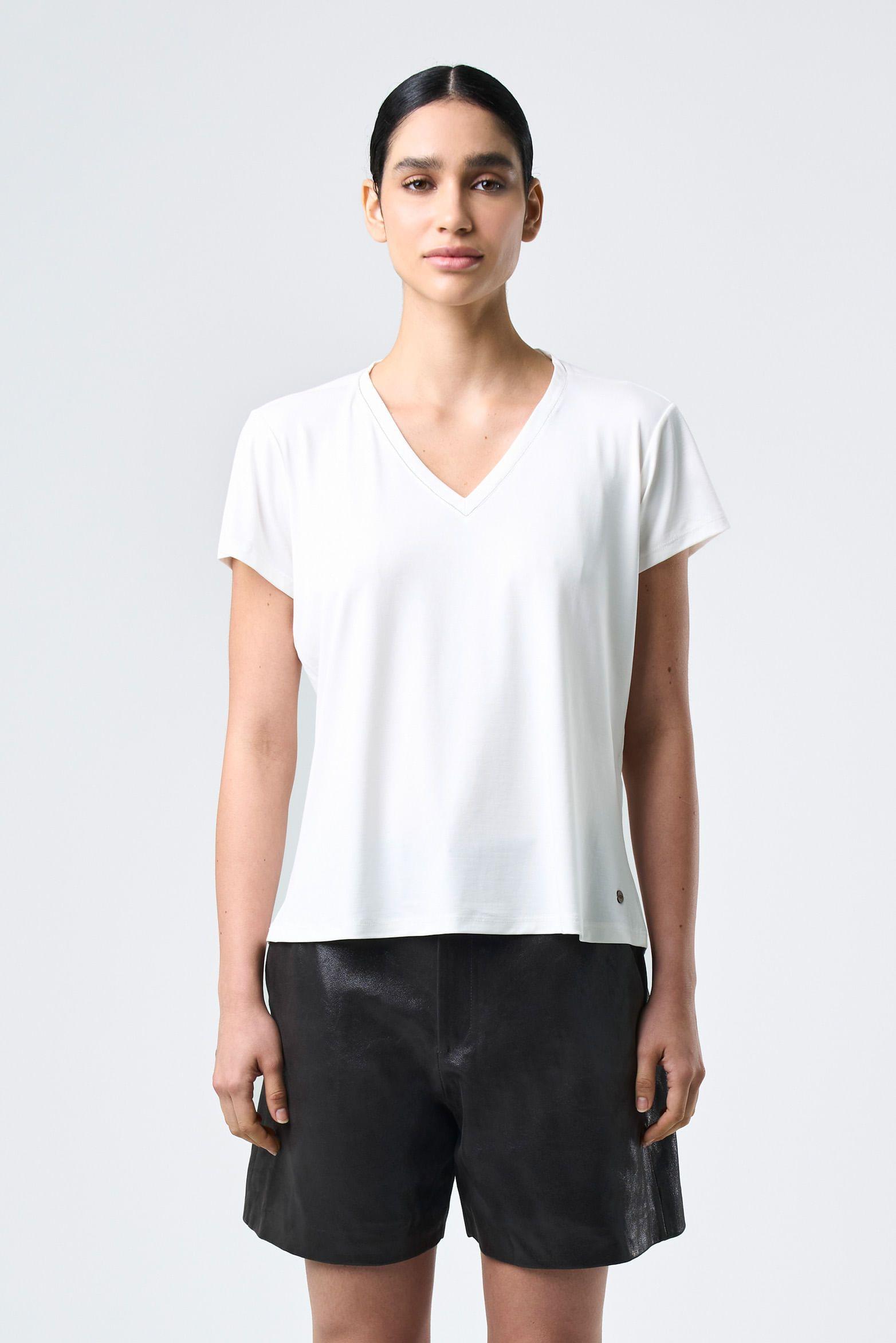 Vélez Polera Vega En Tejido Punto Mujer talle Folia Blanco-0
