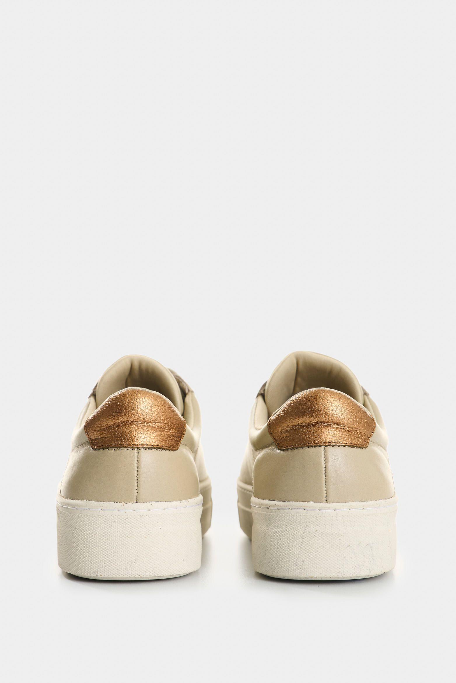 Vélez Zapatillas De Cuero Para Mujer Elior Arena-2