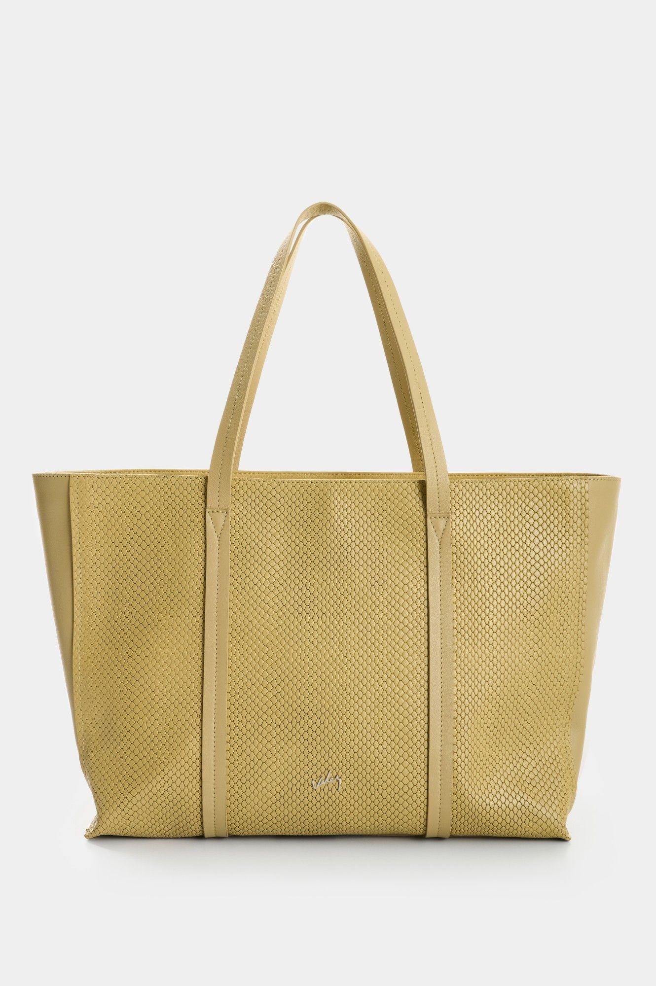Vélez Cartera Bolso Cuero Grabado Mujer Nectaria Verde Oliva-0