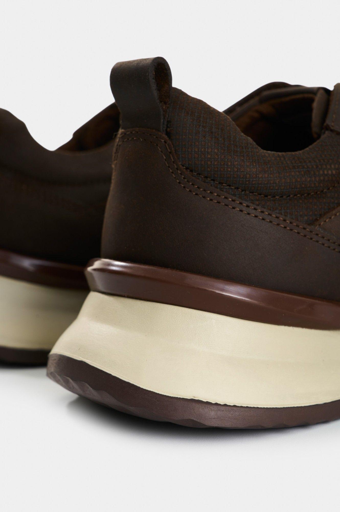 Vélez Zapatillas De Cuero Para Hombre Ibisa Cafe-4