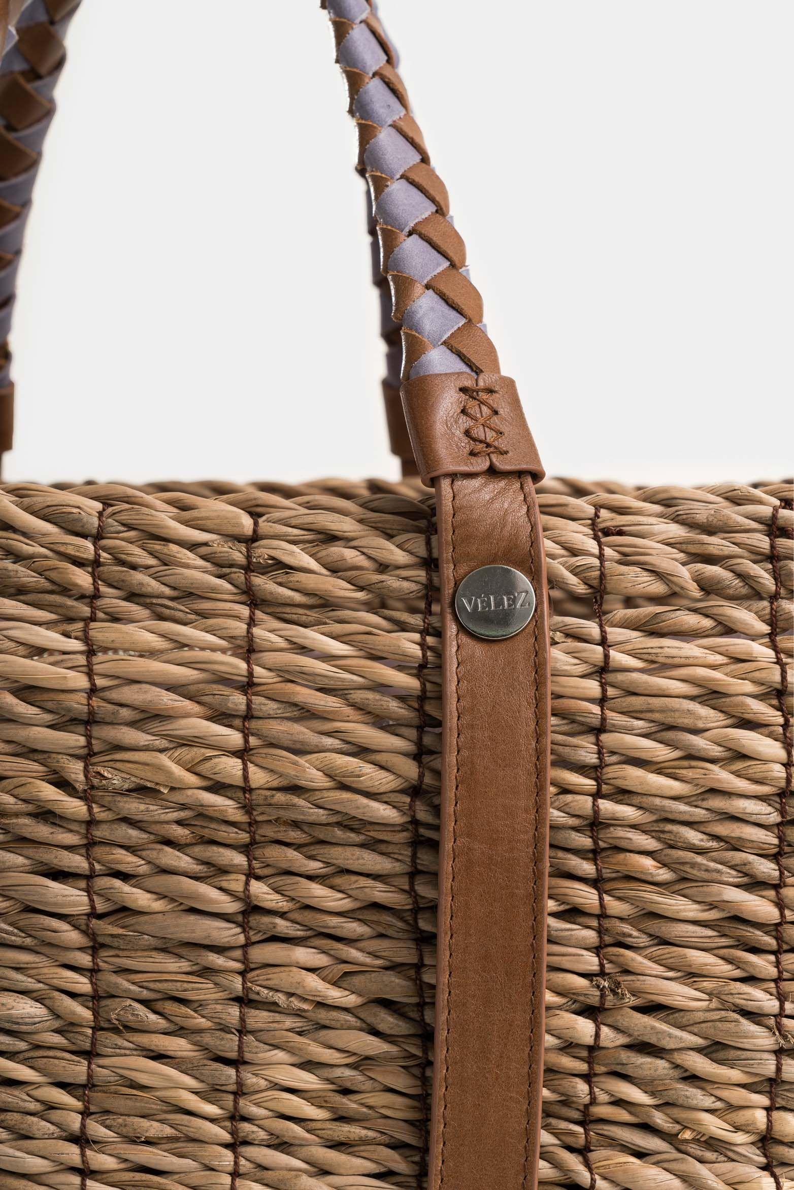 Vélez Cartera Shopping Canasta Alternativo Mujer Miel-3