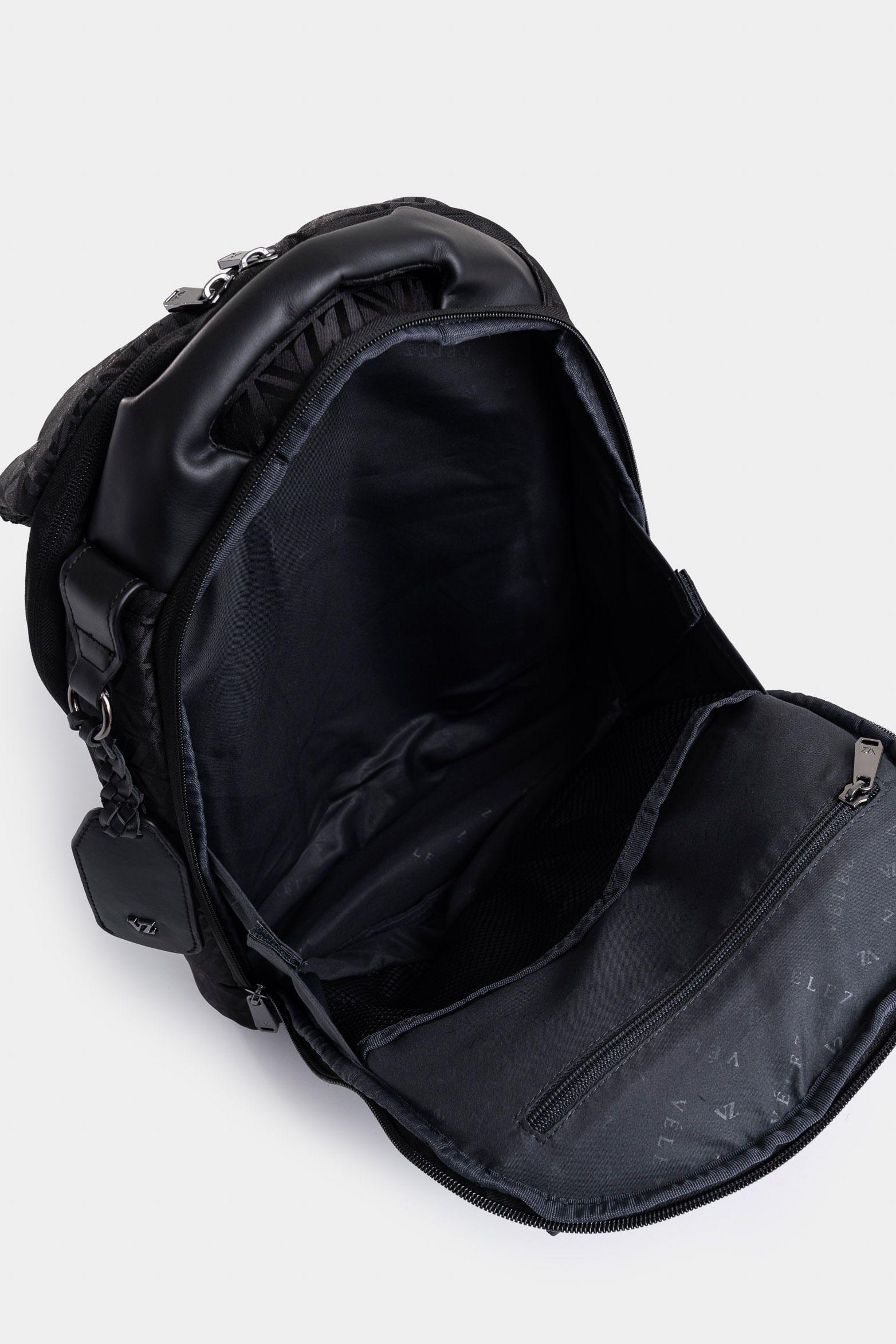 Vélez Morral Bloom 2 Jacquard Monograma VZ Para Mujer Negro-4