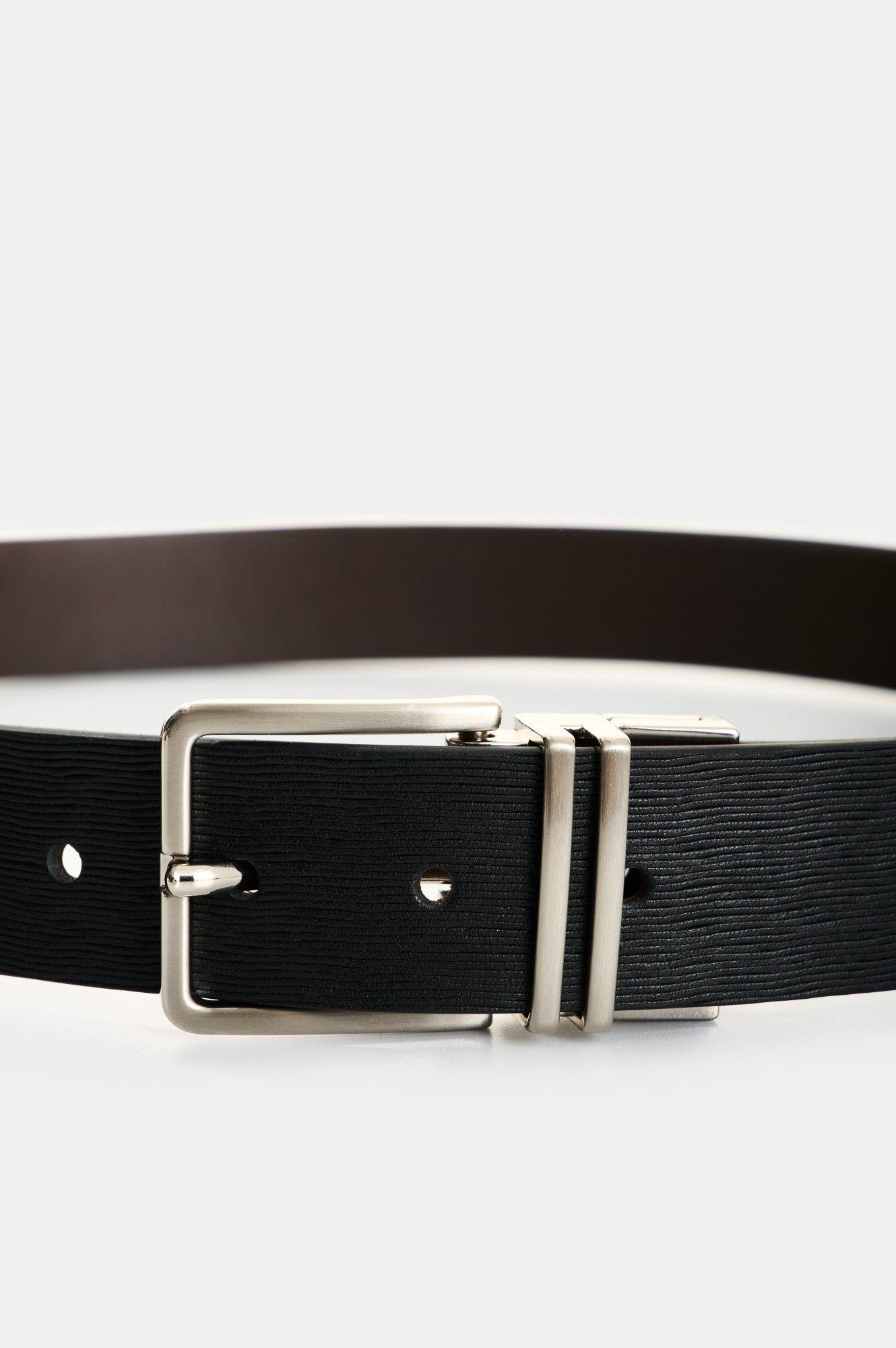 Vélez Cinturón Doble Faz Cuero Hombre Anta Combinado-3