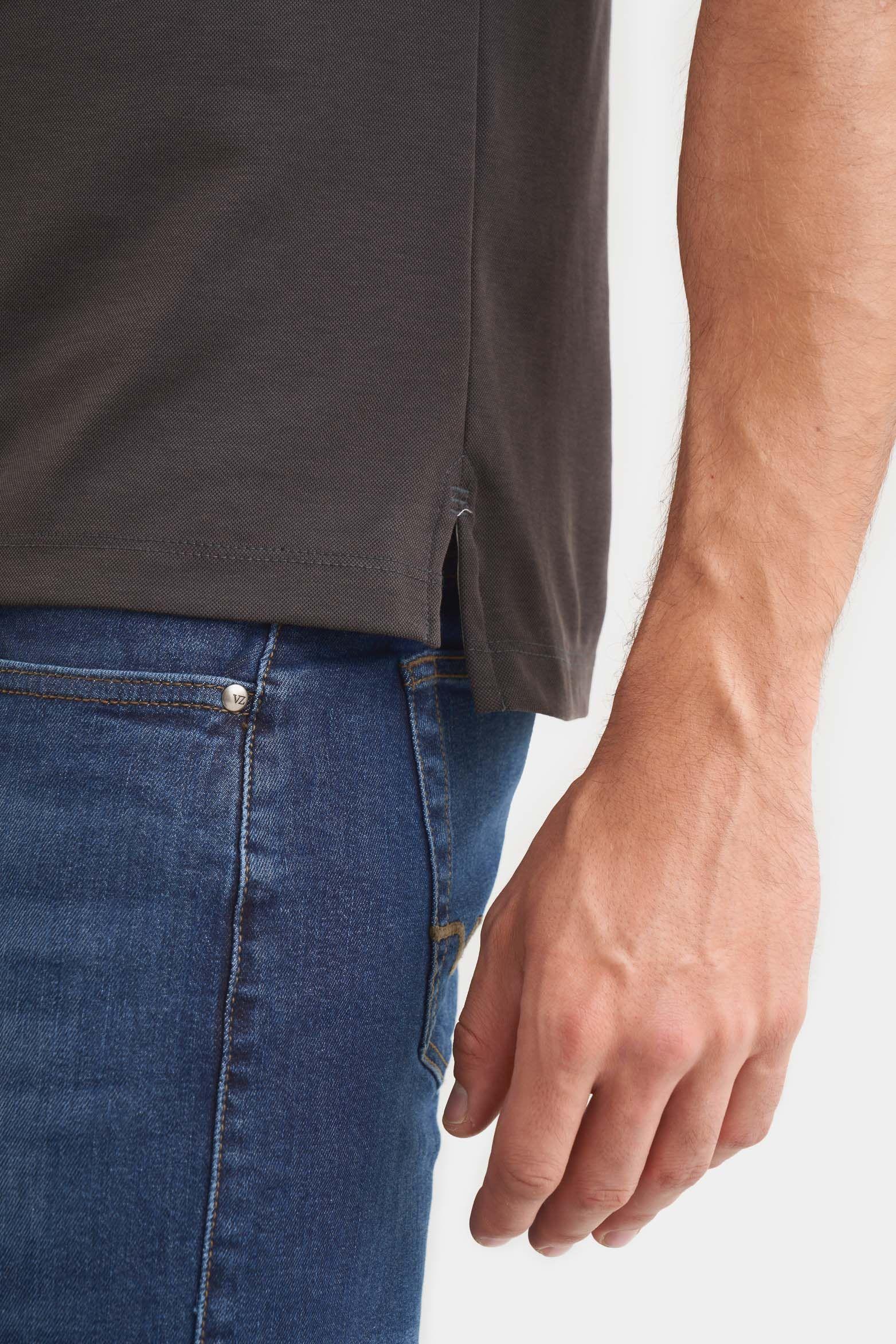 Vélez Polera Micropima Arizona  Hombre Semi Ajustada Negro-3